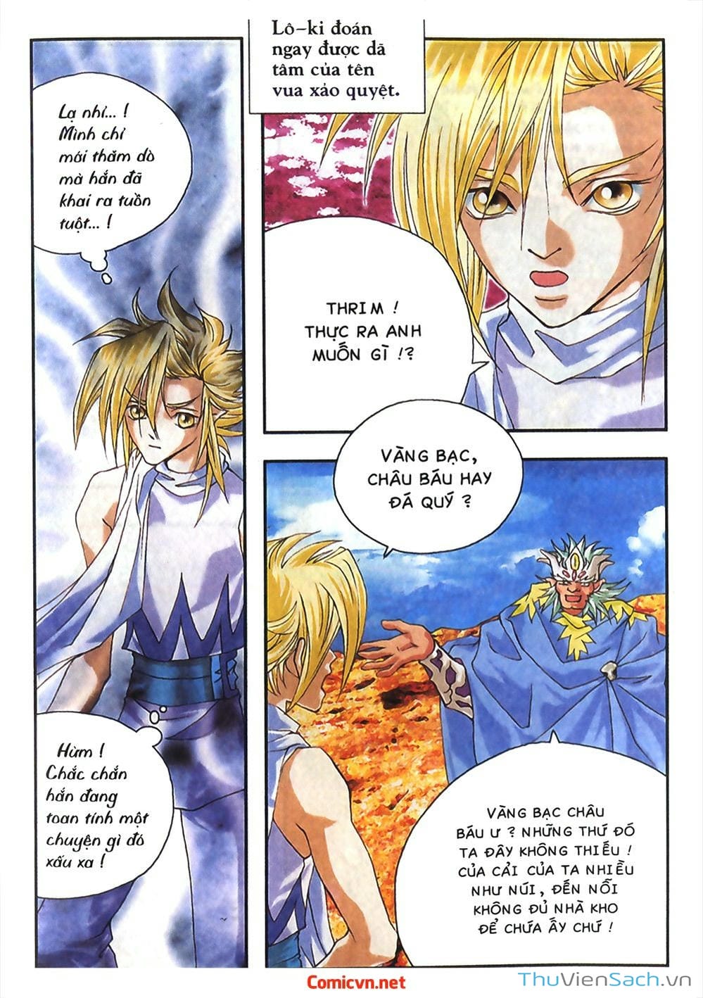 Truyện Tranh Thần Thoại Bắc Âu - Thế Giới Các Vị Thần trang 2