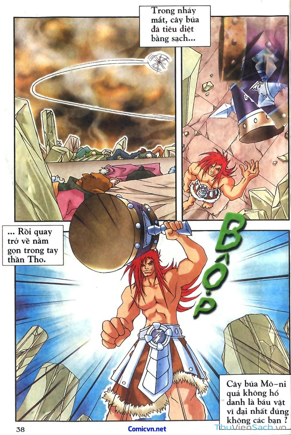 Truyện Tranh Thần Thoại Bắc Âu - Thế Giới Các Vị Thần trang 2