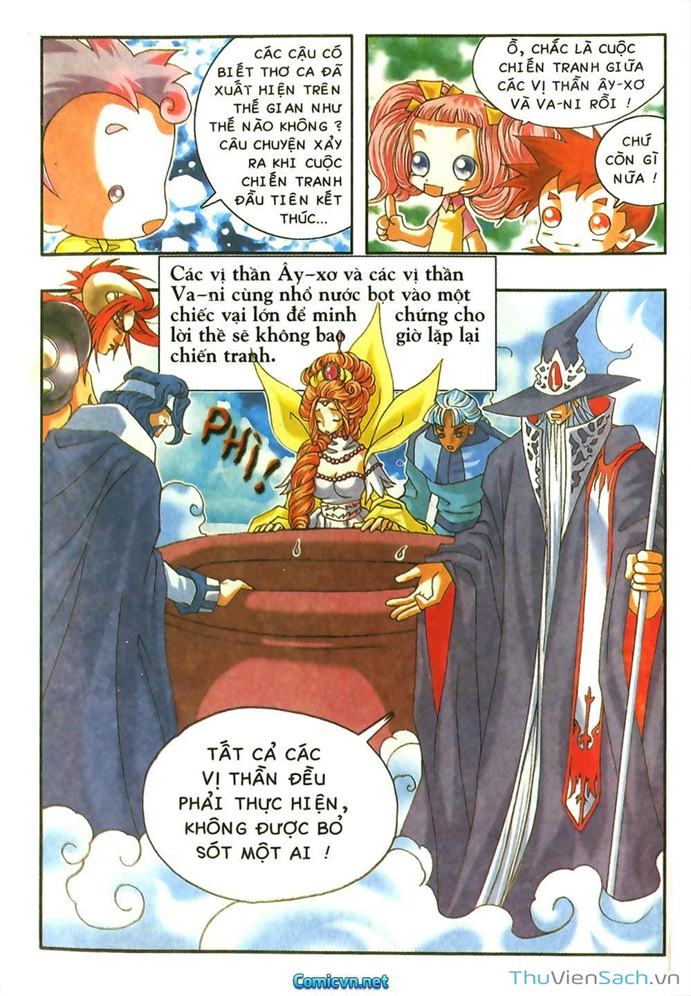 Truyện Tranh Thần Thoại Bắc Âu - Thế Giới Các Vị Thần trang 2