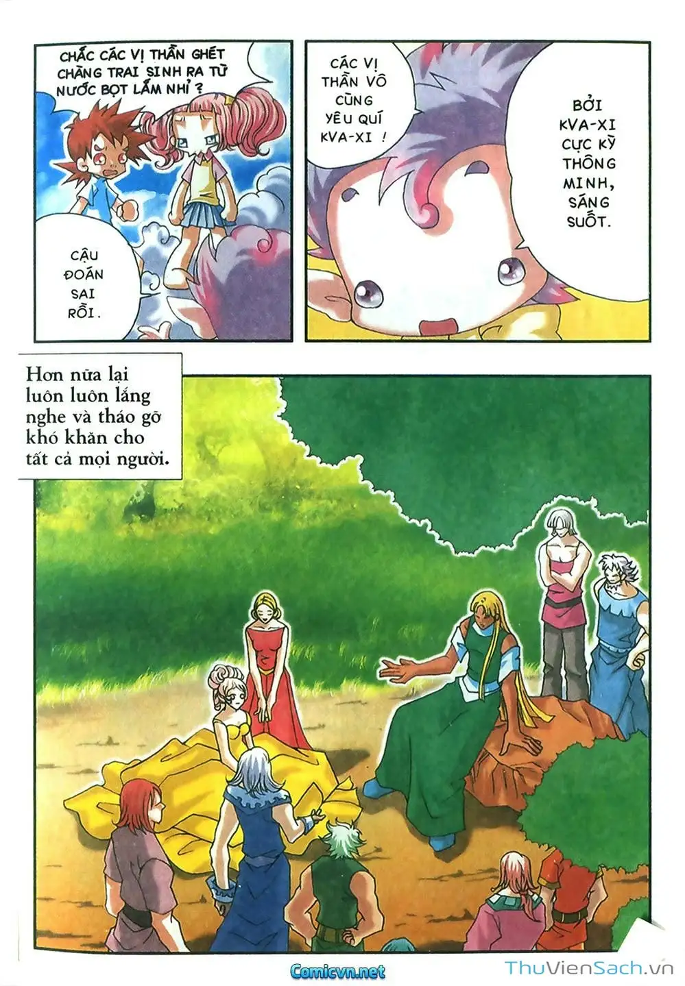 Truyện Tranh Thần Thoại Bắc Âu - Thế Giới Các Vị Thần trang 2