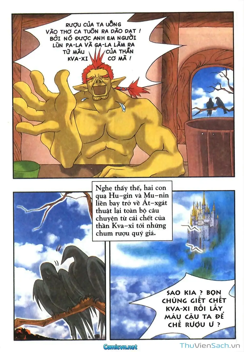 Truyện Tranh Thần Thoại Bắc Âu - Thế Giới Các Vị Thần trang 2