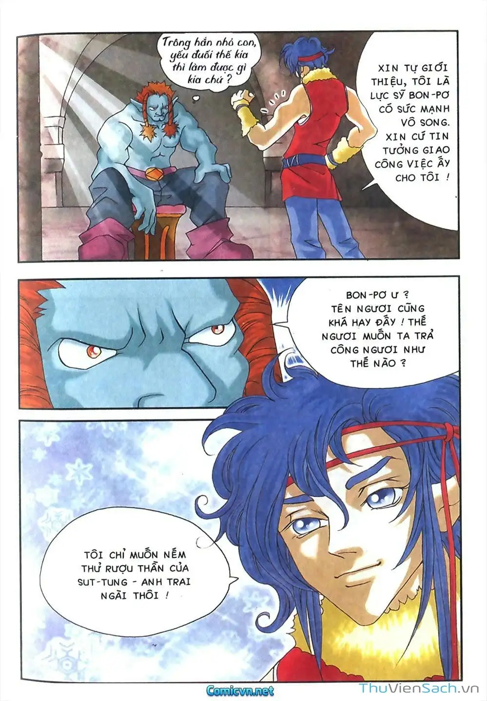 Truyện Tranh Thần Thoại Bắc Âu - Thế Giới Các Vị Thần trang 2