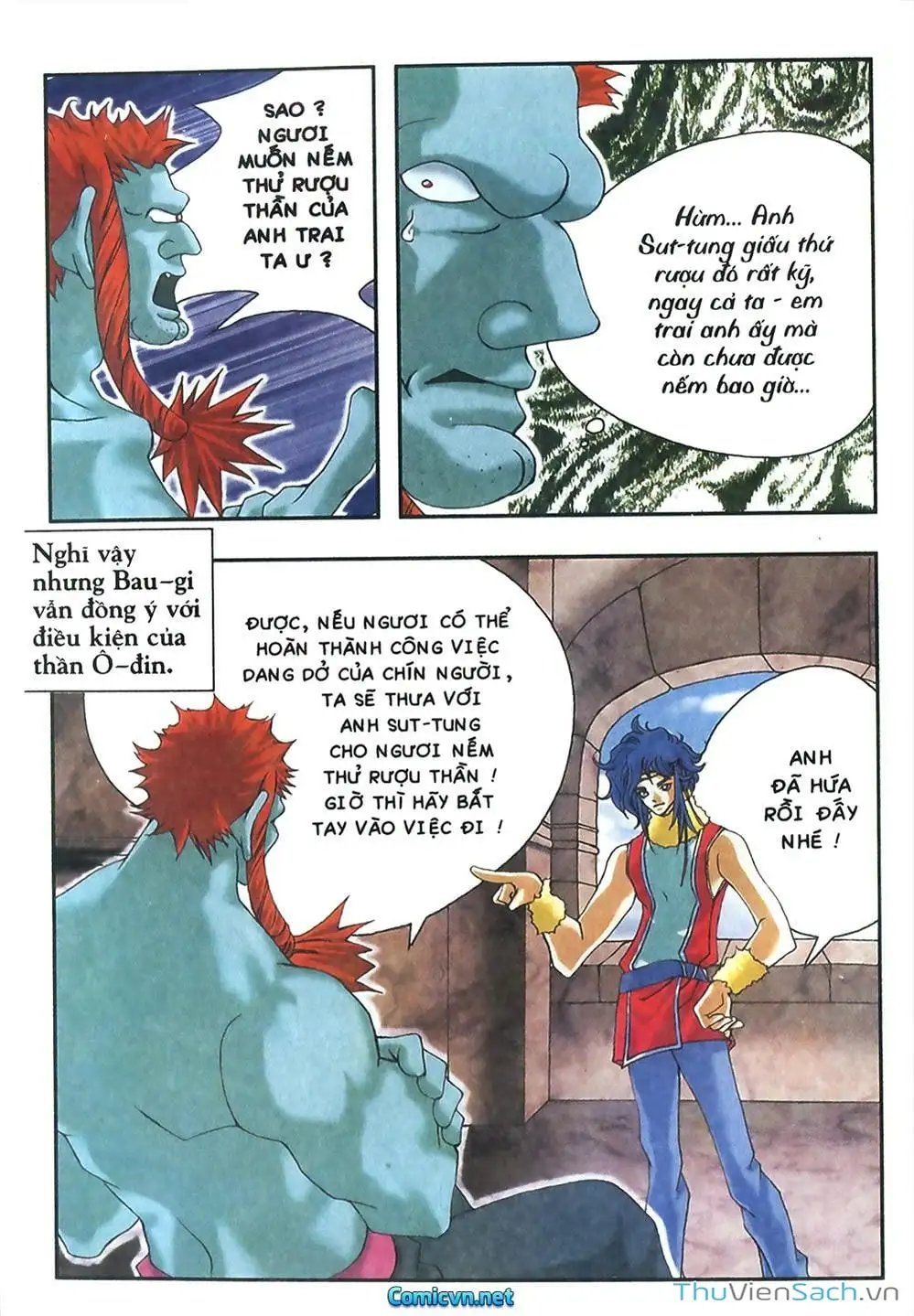 Truyện Tranh Thần Thoại Bắc Âu - Thế Giới Các Vị Thần trang 2