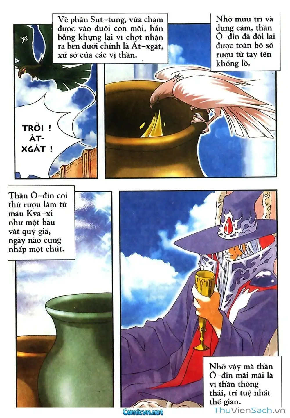 Truyện Tranh Thần Thoại Bắc Âu - Thế Giới Các Vị Thần trang 2
