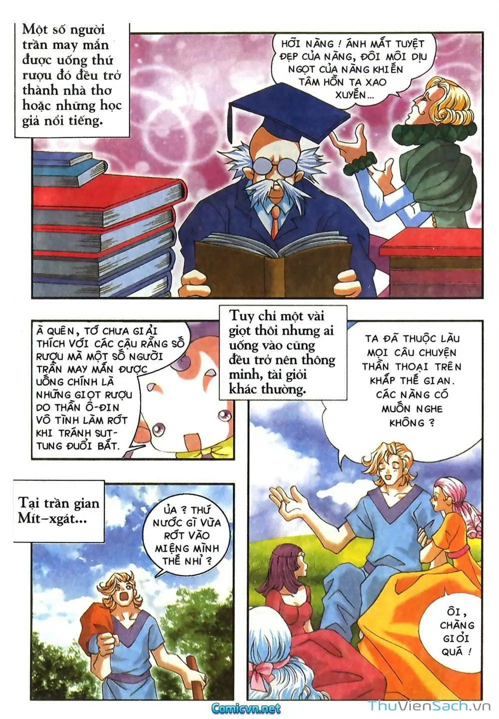 Truyện Tranh Thần Thoại Bắc Âu - Thế Giới Các Vị Thần trang 2