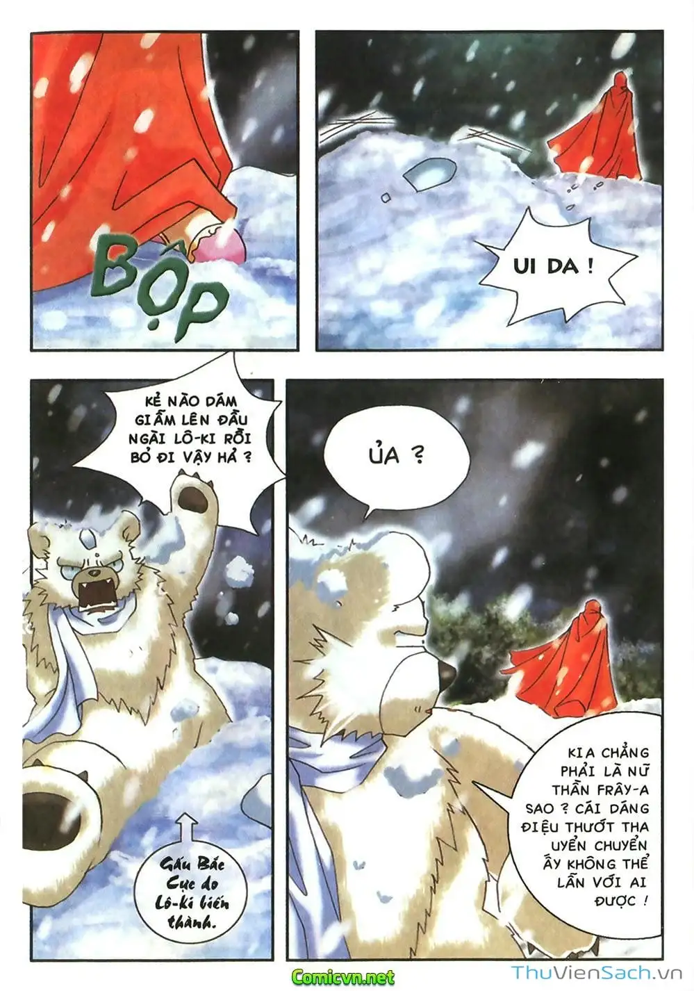 Truyện Tranh Thần Thoại Bắc Âu - Thế Giới Các Vị Thần trang 2