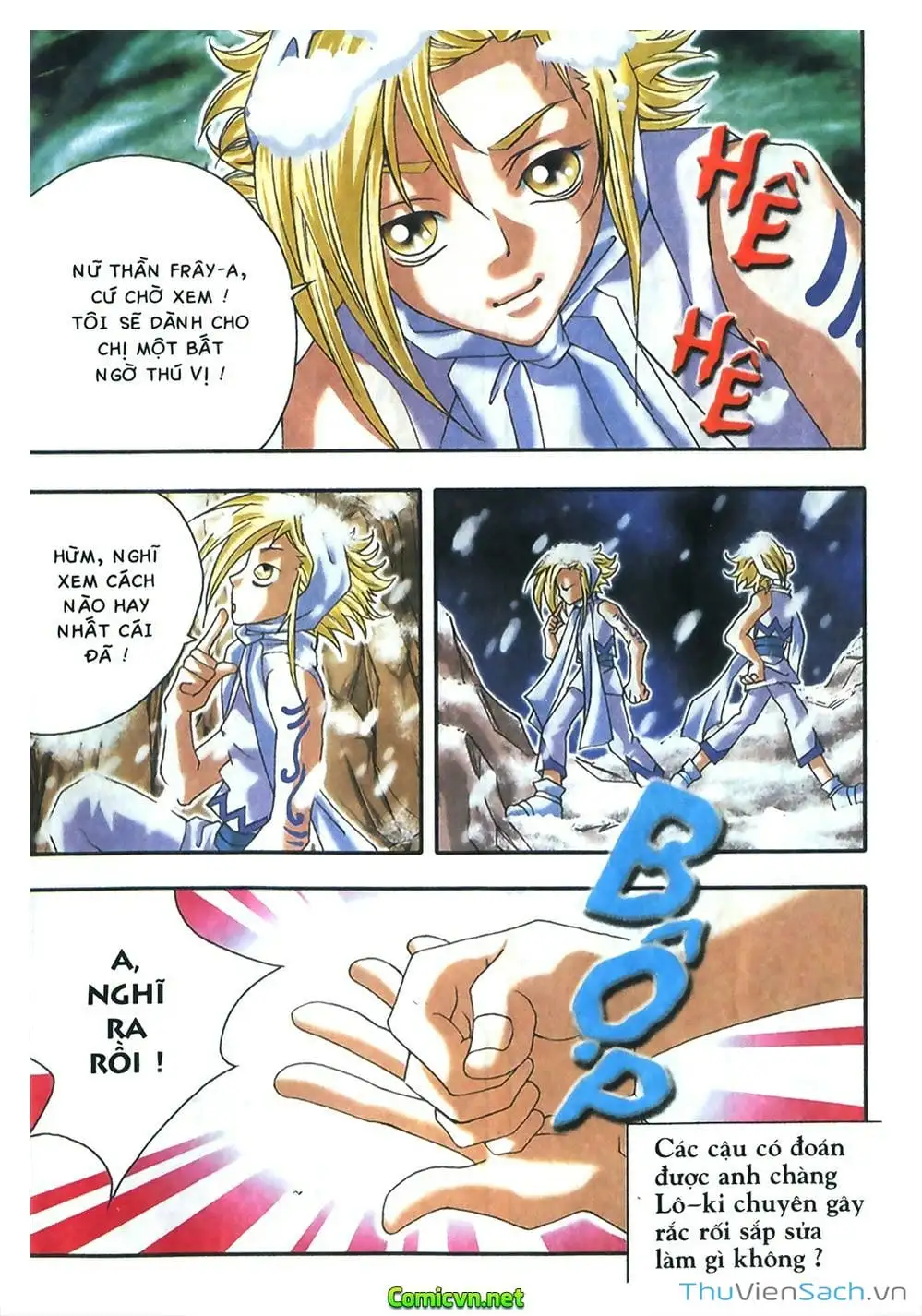 Truyện Tranh Thần Thoại Bắc Âu - Thế Giới Các Vị Thần trang 2