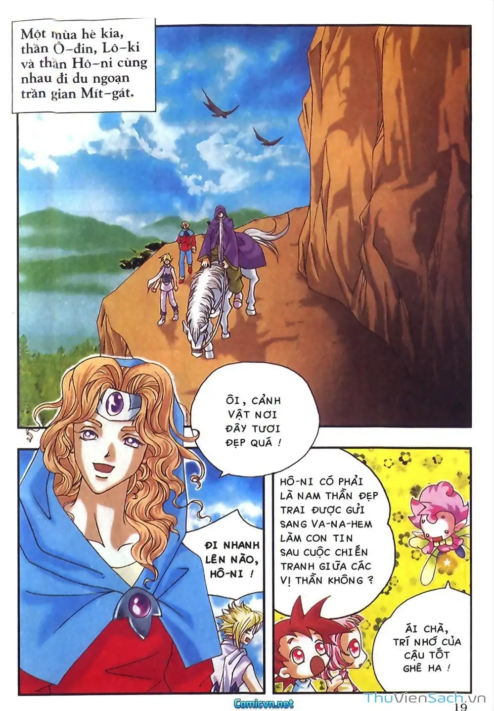 Truyện Tranh Thần Thoại Bắc Âu - Thế Giới Các Vị Thần trang 2
