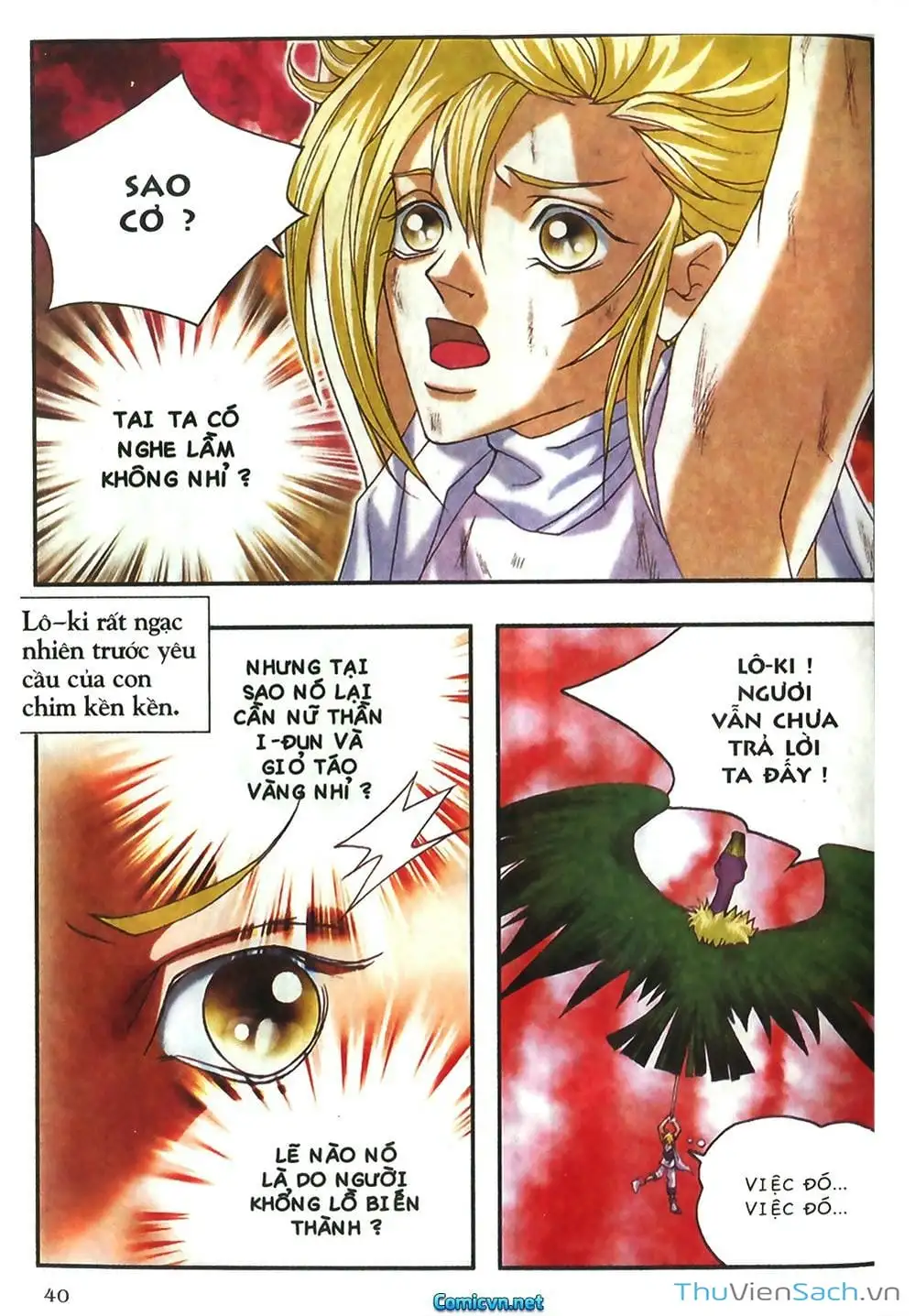 Truyện Tranh Thần Thoại Bắc Âu - Thế Giới Các Vị Thần trang 2