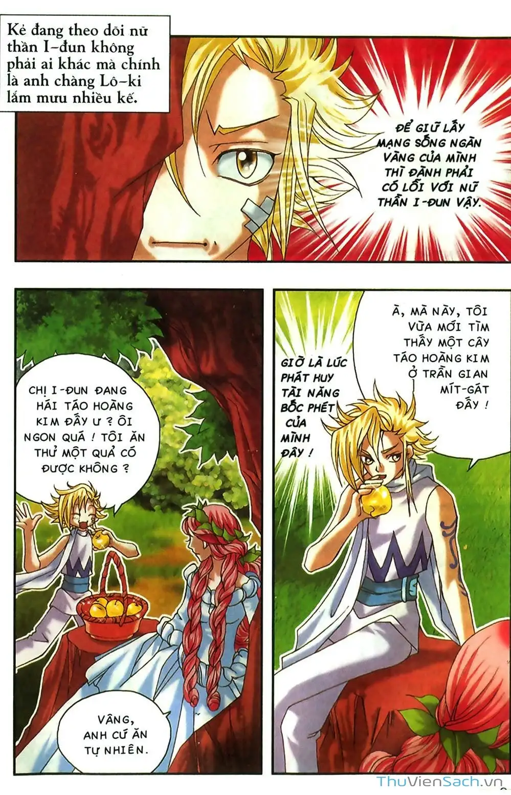 Truyện Tranh Thần Thoại Bắc Âu - Thế Giới Các Vị Thần trang 2