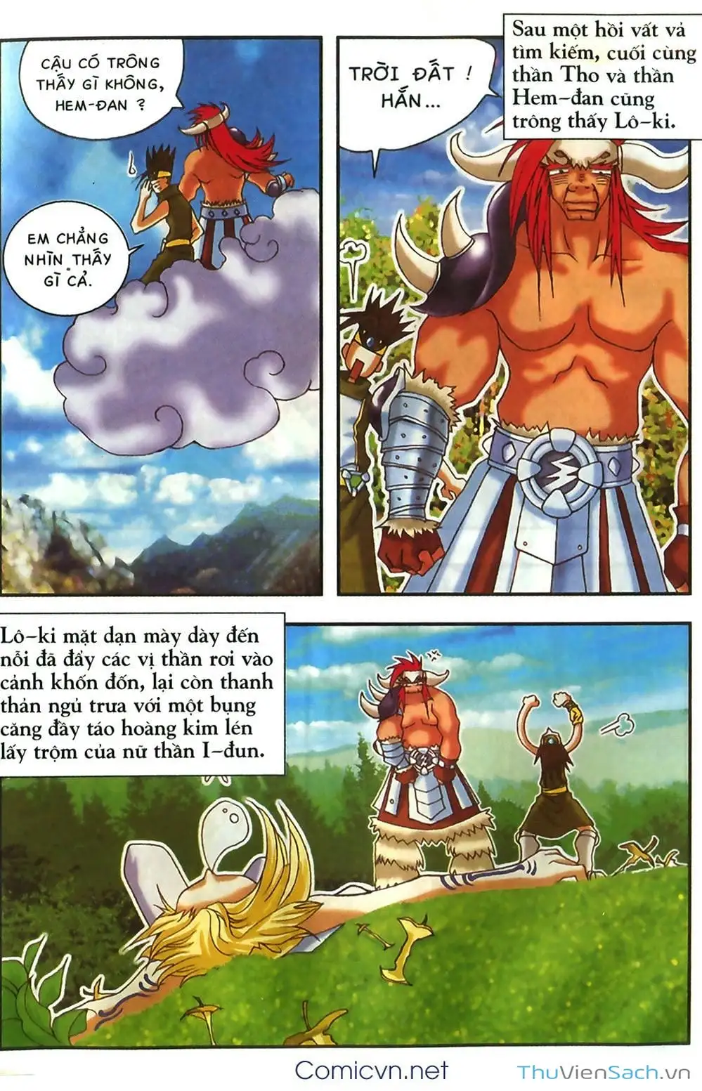 Truyện Tranh Thần Thoại Bắc Âu - Thế Giới Các Vị Thần trang 2