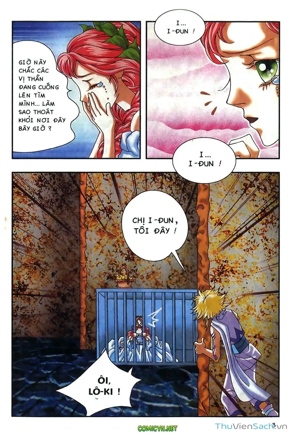 Truyện Tranh Thần Thoại Bắc Âu - Thế Giới Các Vị Thần trang 2