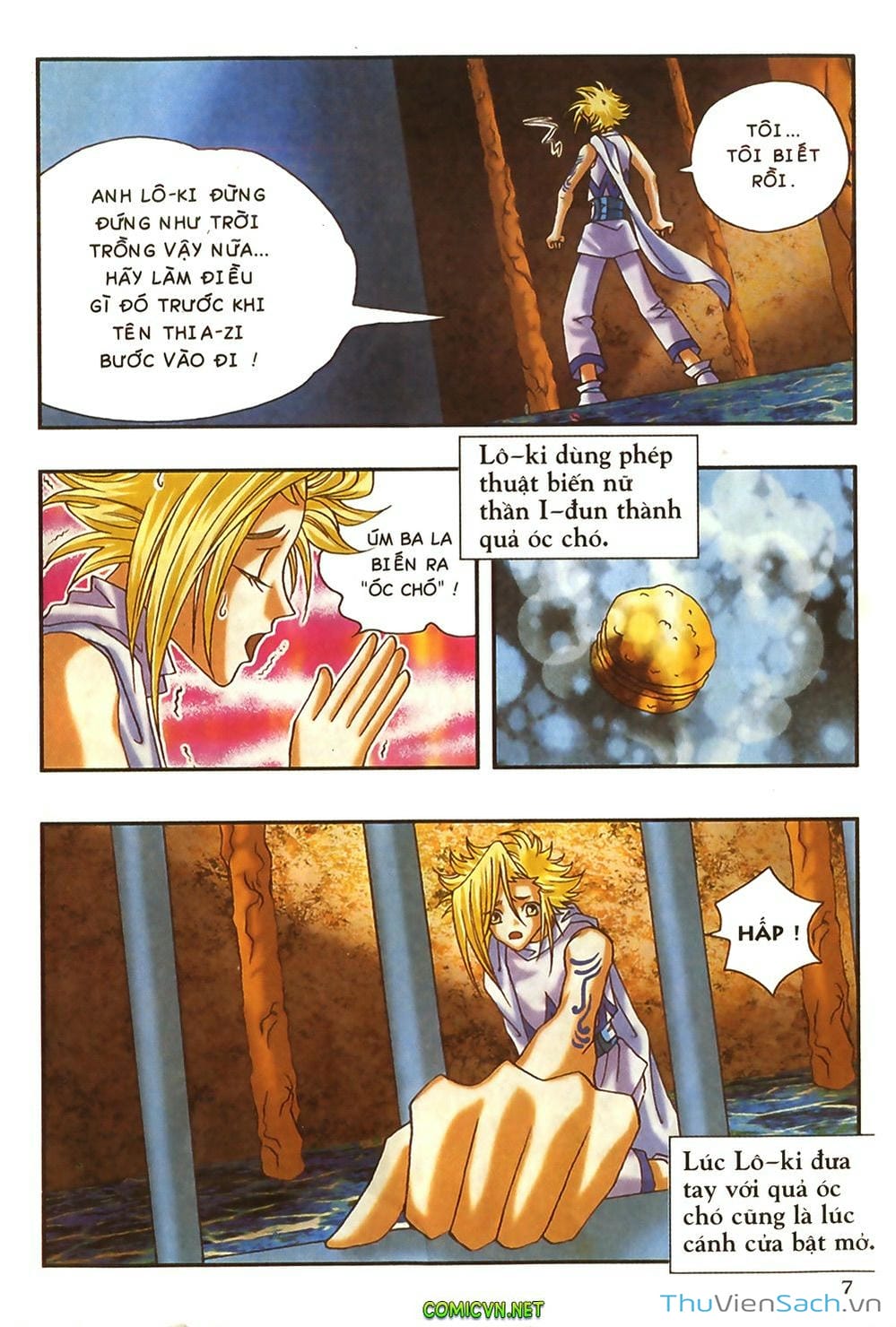 Truyện Tranh Thần Thoại Bắc Âu - Thế Giới Các Vị Thần trang 2