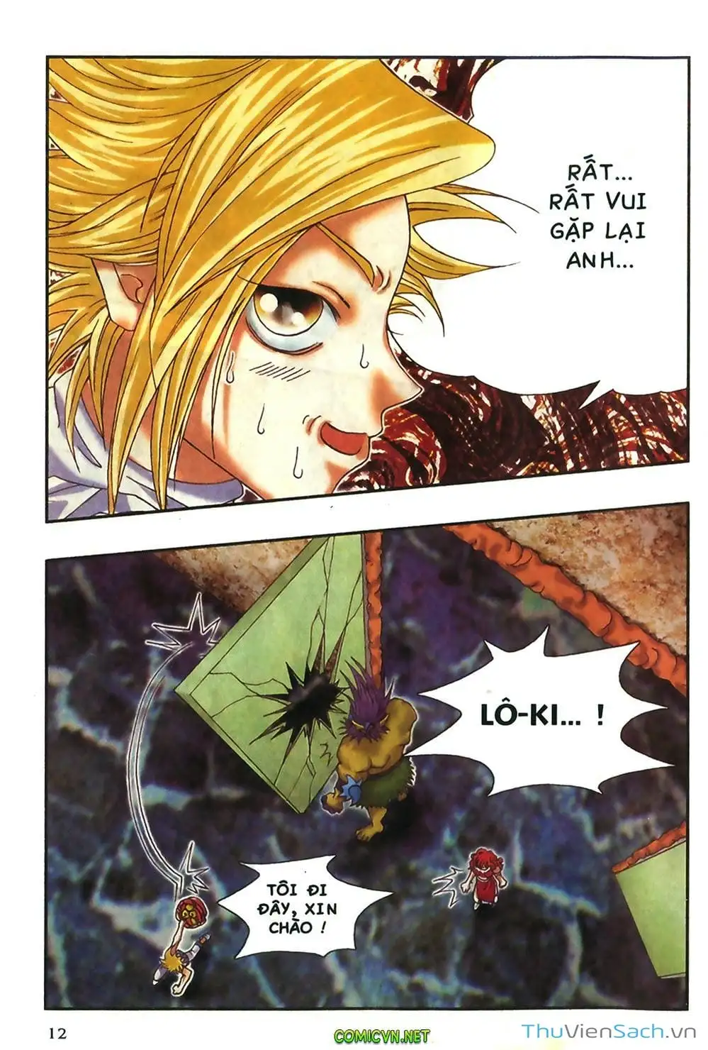 Truyện Tranh Thần Thoại Bắc Âu - Thế Giới Các Vị Thần trang 2