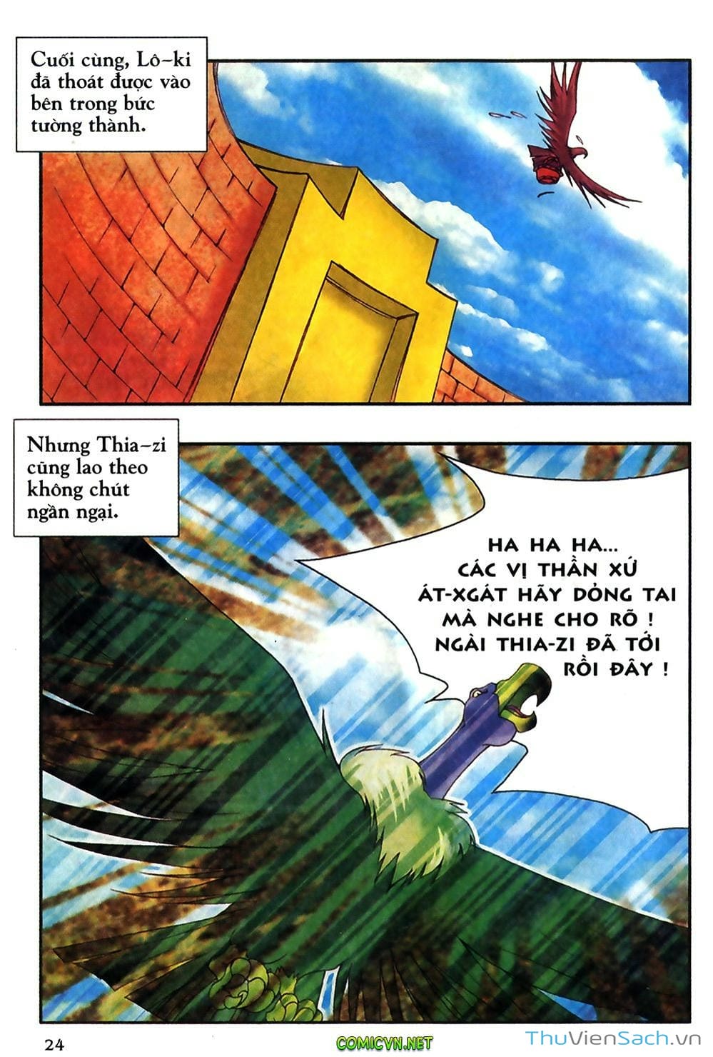 Truyện Tranh Thần Thoại Bắc Âu - Thế Giới Các Vị Thần trang 2