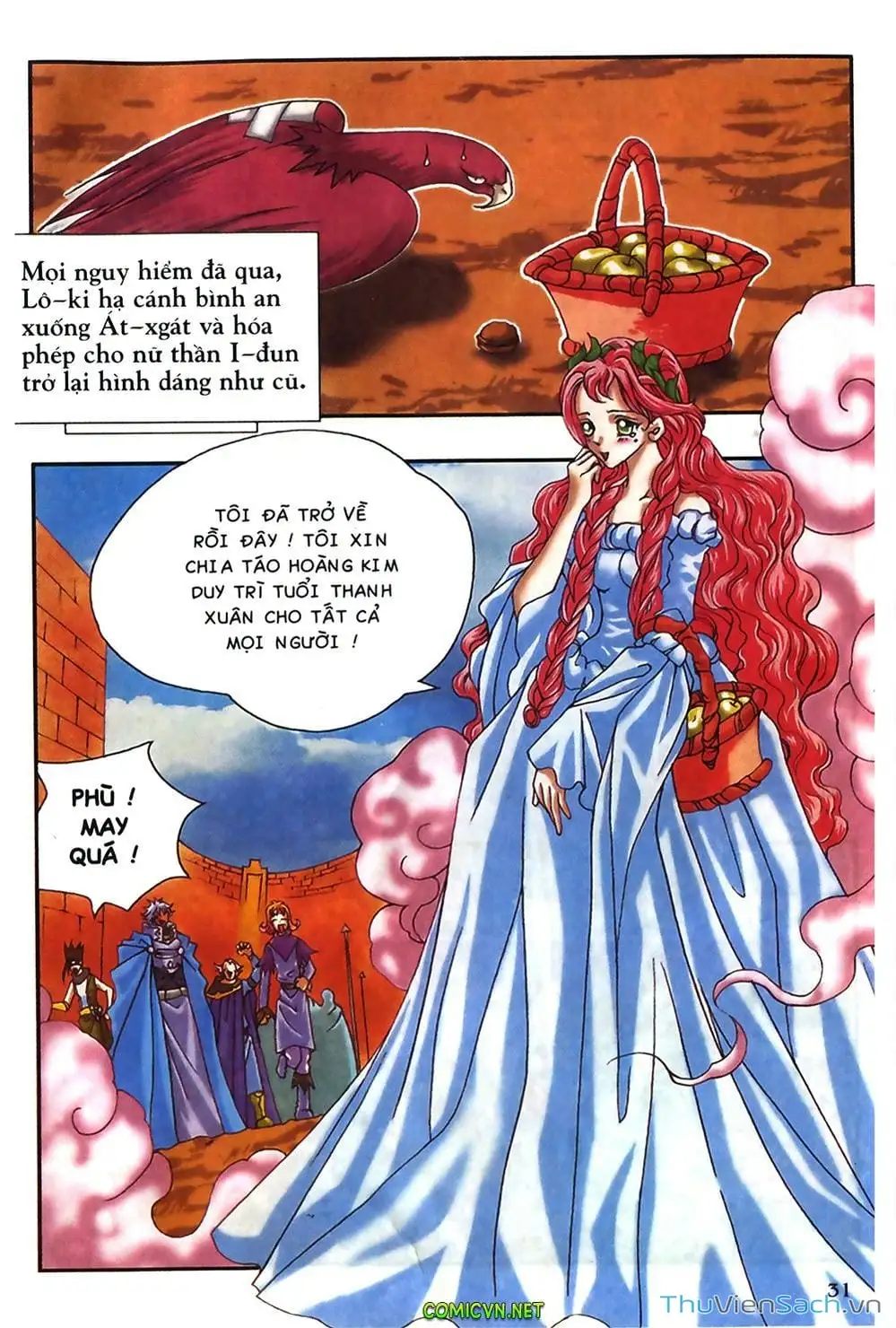 Truyện Tranh Thần Thoại Bắc Âu - Thế Giới Các Vị Thần trang 2