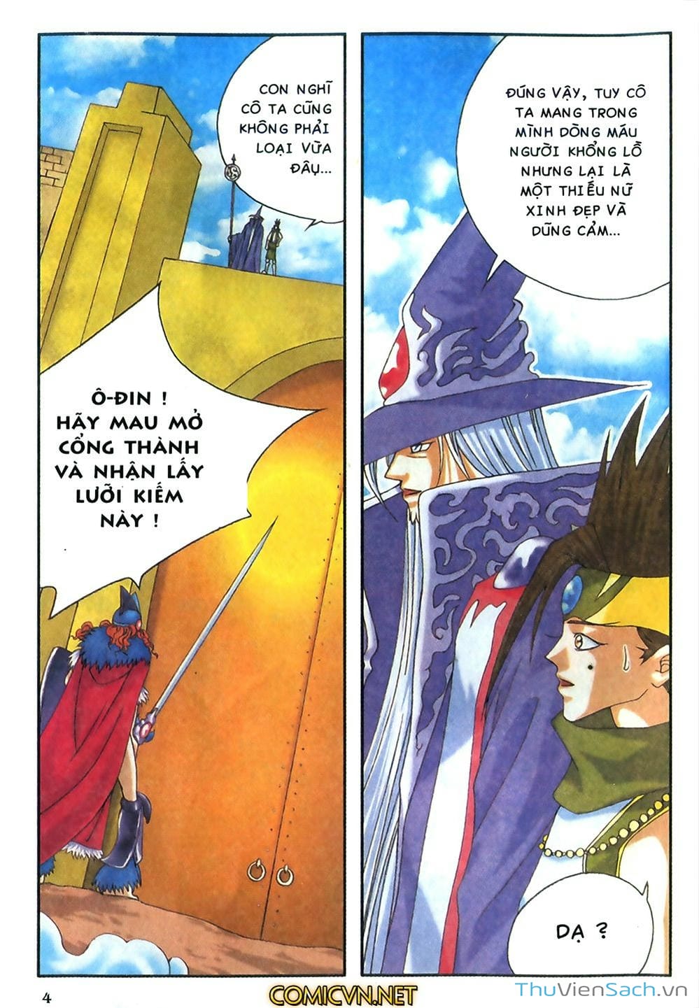 Truyện Tranh Thần Thoại Bắc Âu - Thế Giới Các Vị Thần trang 2