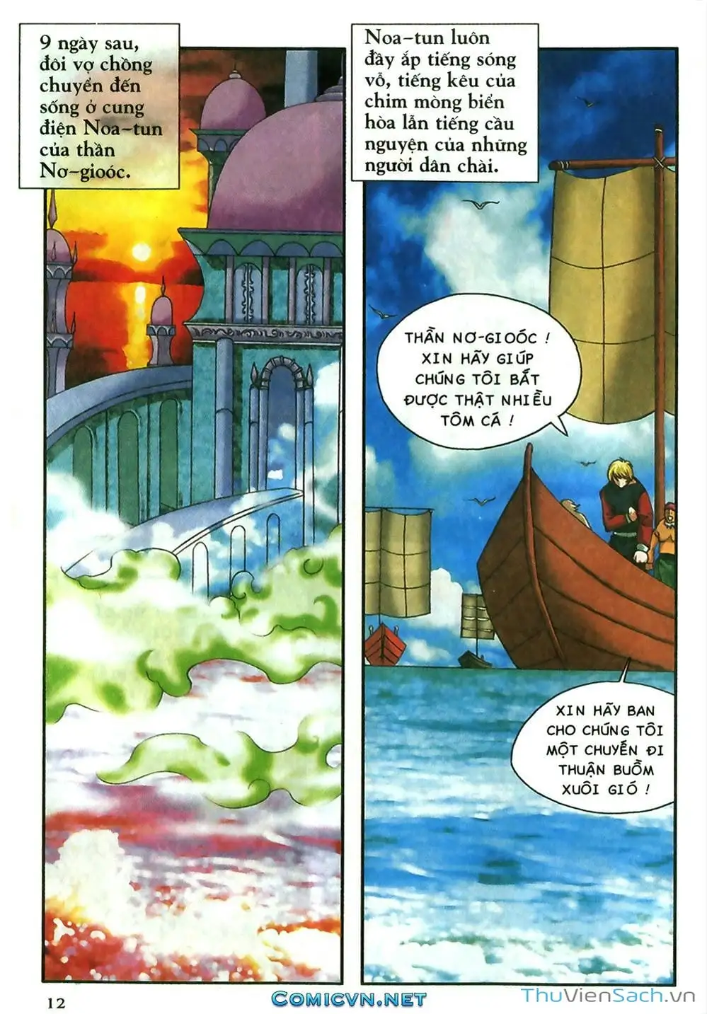 Truyện Tranh Thần Thoại Bắc Âu - Thế Giới Các Vị Thần trang 2