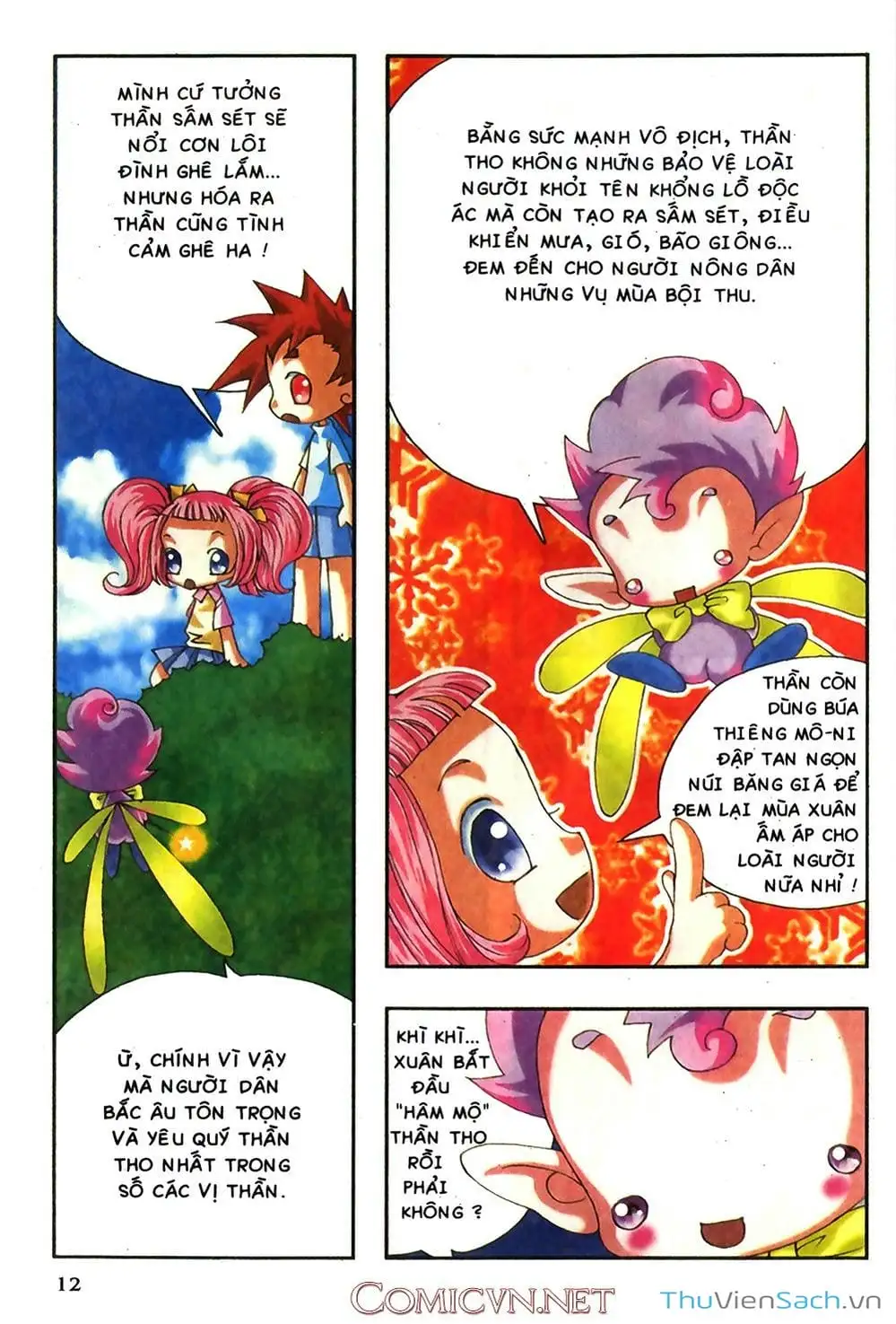 Truyện Tranh Thần Thoại Bắc Âu - Thế Giới Các Vị Thần trang 2