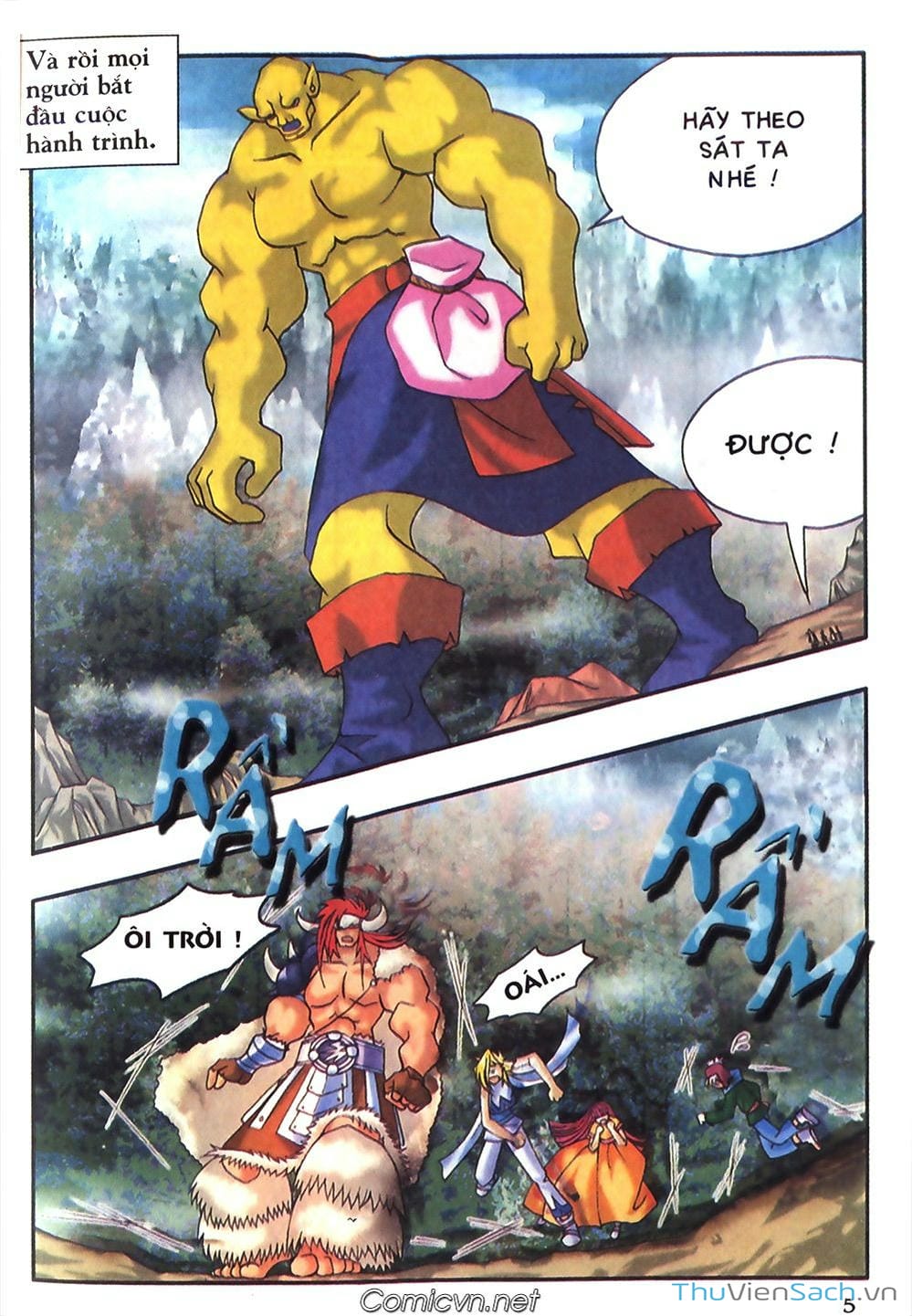 Truyện Tranh Thần Thoại Bắc Âu - Thế Giới Các Vị Thần trang 2