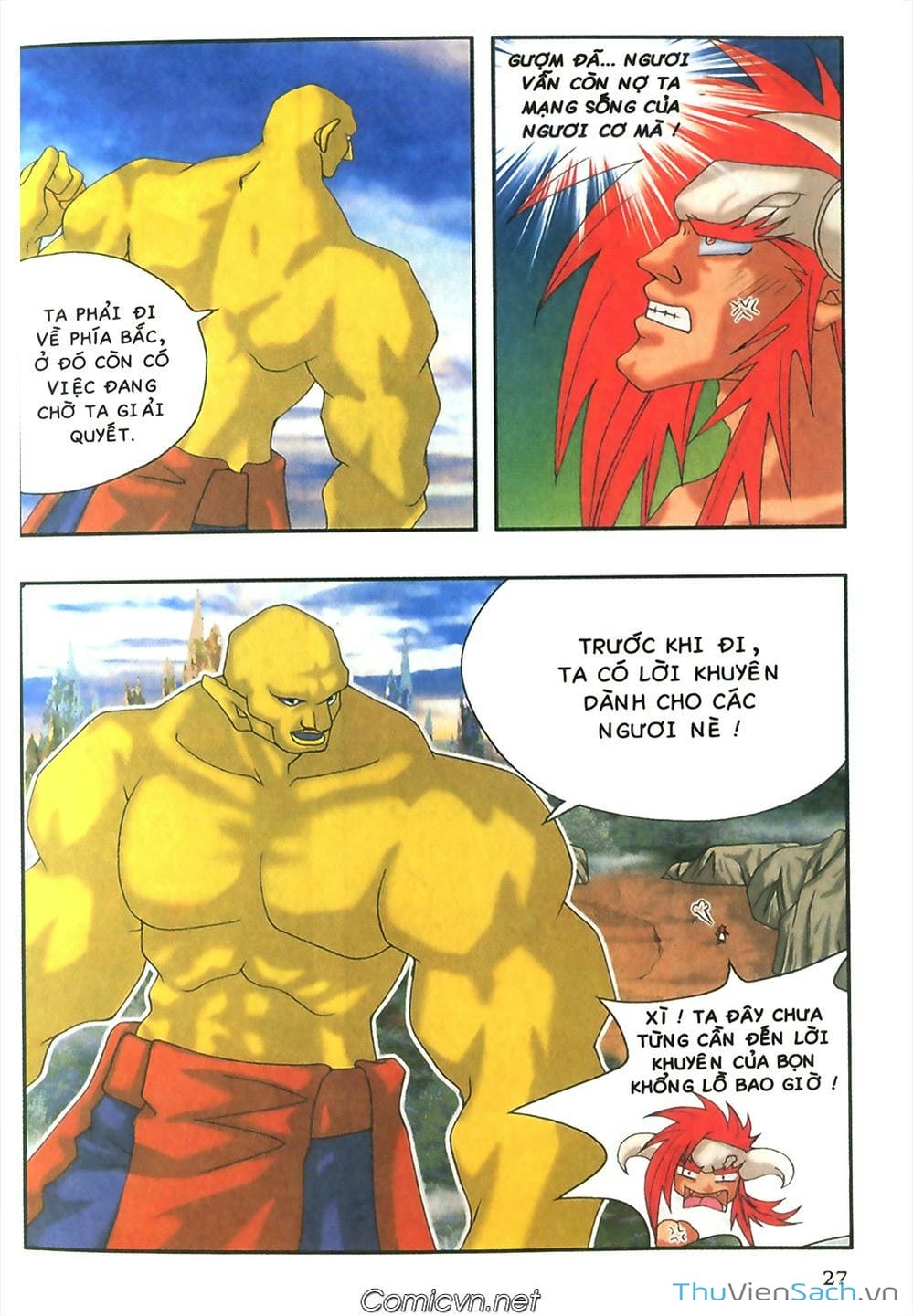 Truyện Tranh Thần Thoại Bắc Âu - Thế Giới Các Vị Thần trang 2