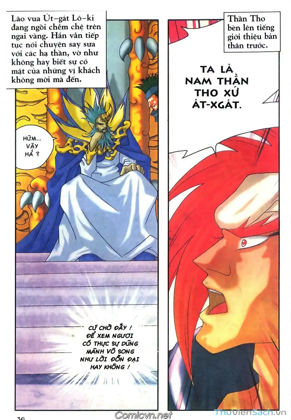 Truyện Tranh Thần Thoại Bắc Âu - Thế Giới Các Vị Thần trang 2