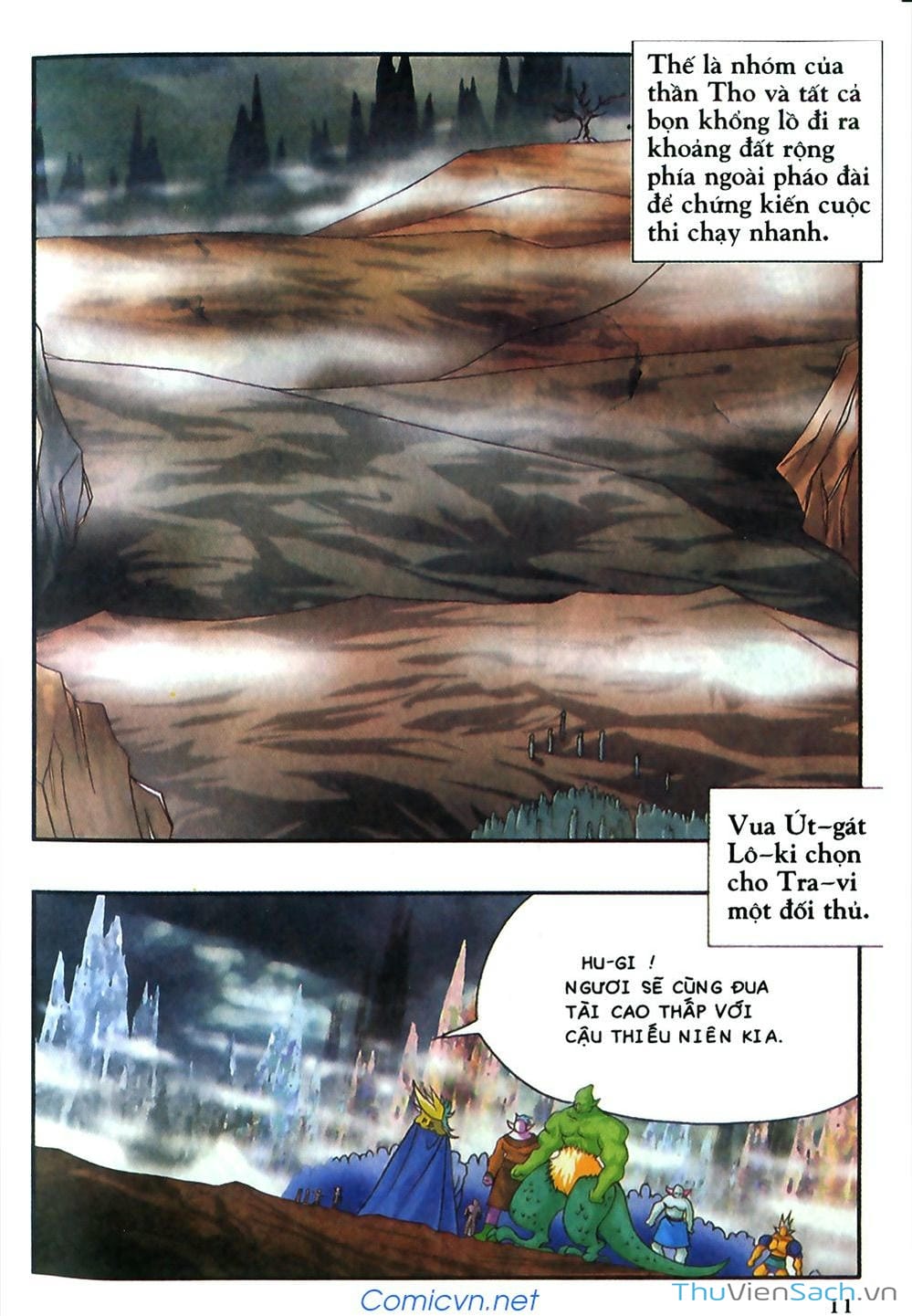 Truyện Tranh Thần Thoại Bắc Âu - Thế Giới Các Vị Thần trang 2