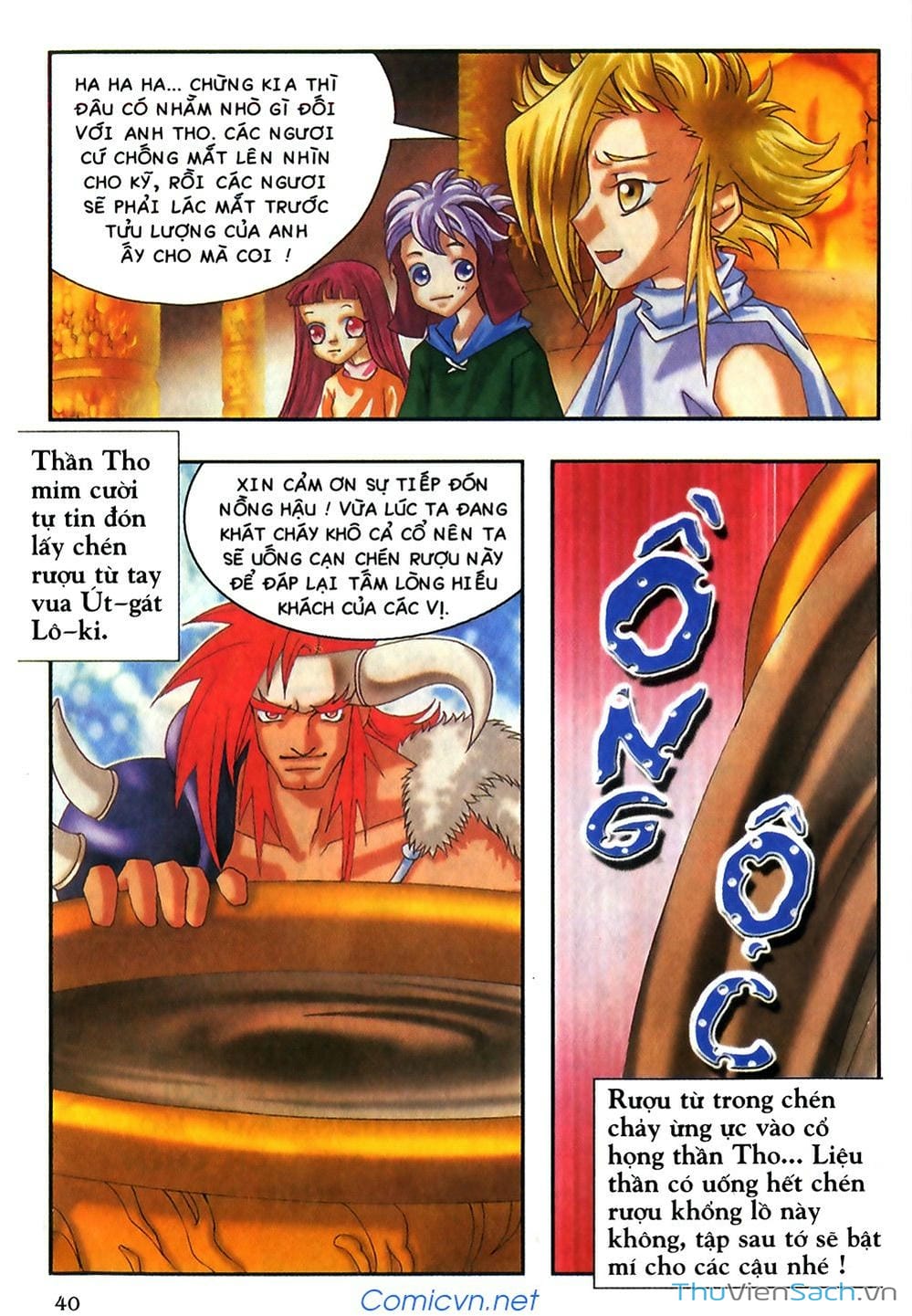 Truyện Tranh Thần Thoại Bắc Âu - Thế Giới Các Vị Thần trang 2