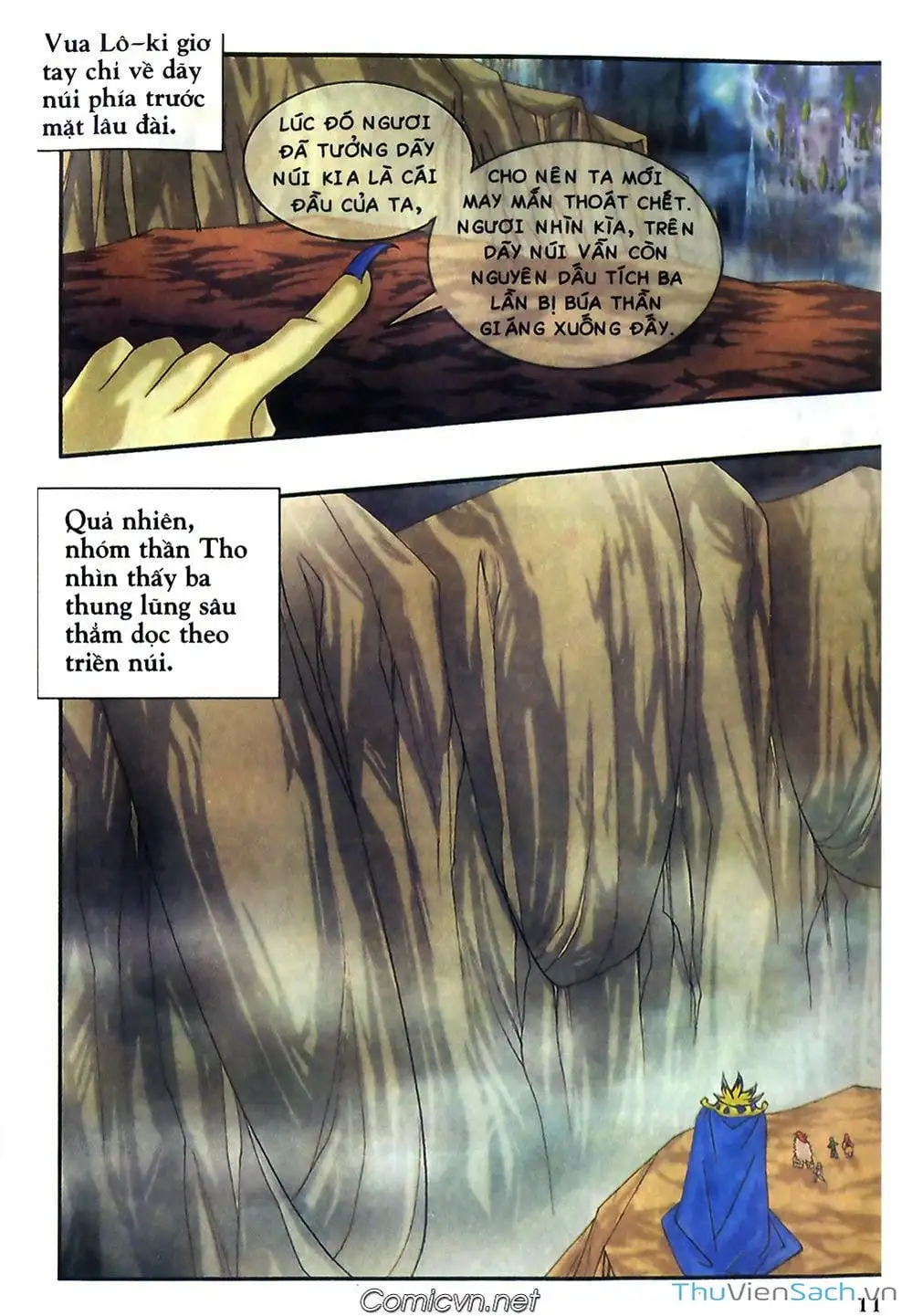 Truyện Tranh Thần Thoại Bắc Âu - Thế Giới Các Vị Thần trang 2