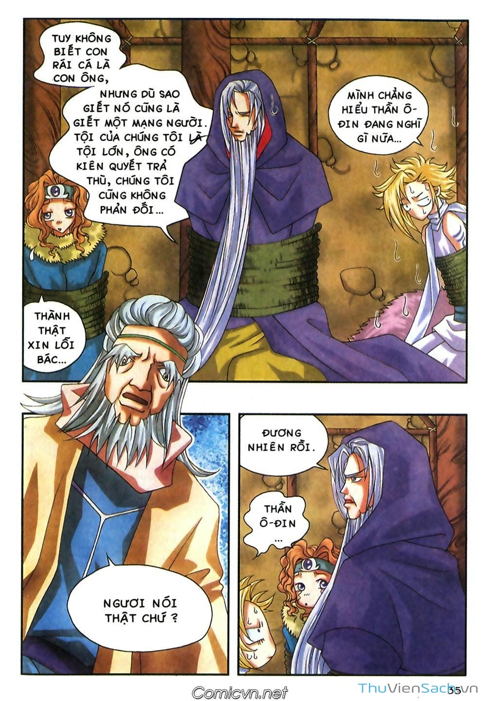 Truyện Tranh Thần Thoại Bắc Âu - Thế Giới Các Vị Thần trang 2