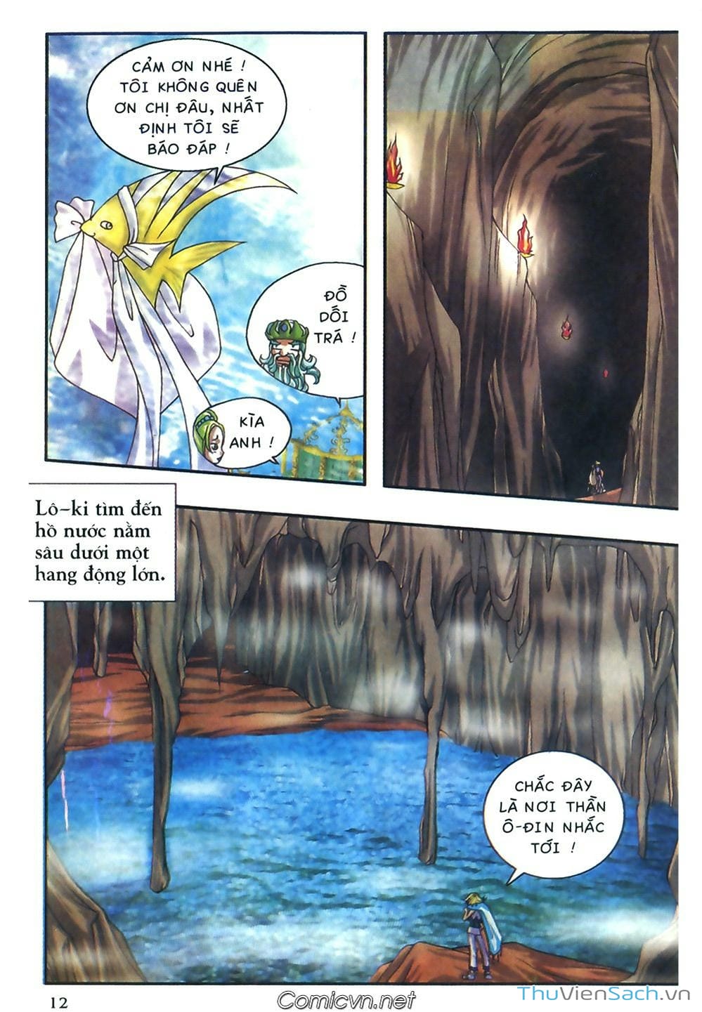 Truyện Tranh Thần Thoại Bắc Âu - Thế Giới Các Vị Thần trang 2