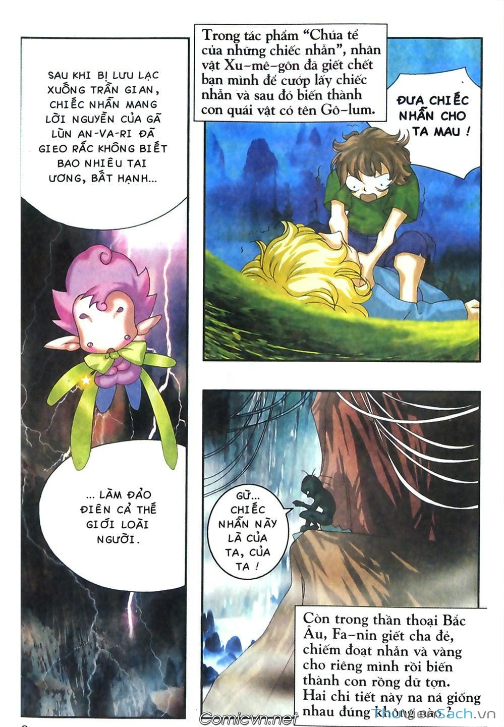 Truyện Tranh Thần Thoại Bắc Âu - Thế Giới Các Vị Thần trang 2