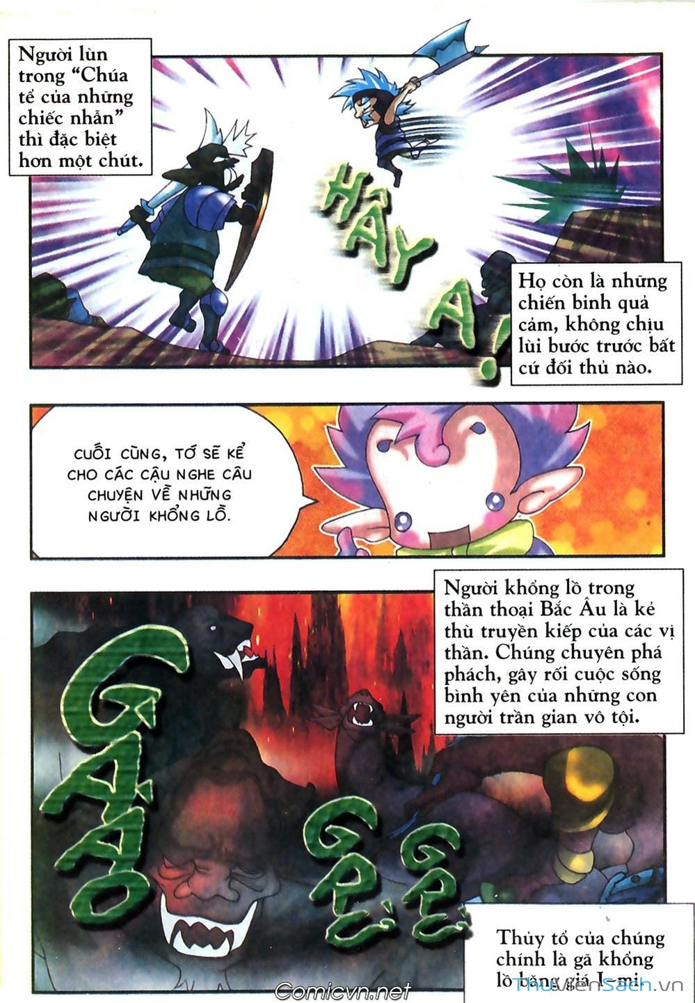 Truyện Tranh Thần Thoại Bắc Âu - Thế Giới Các Vị Thần trang 2