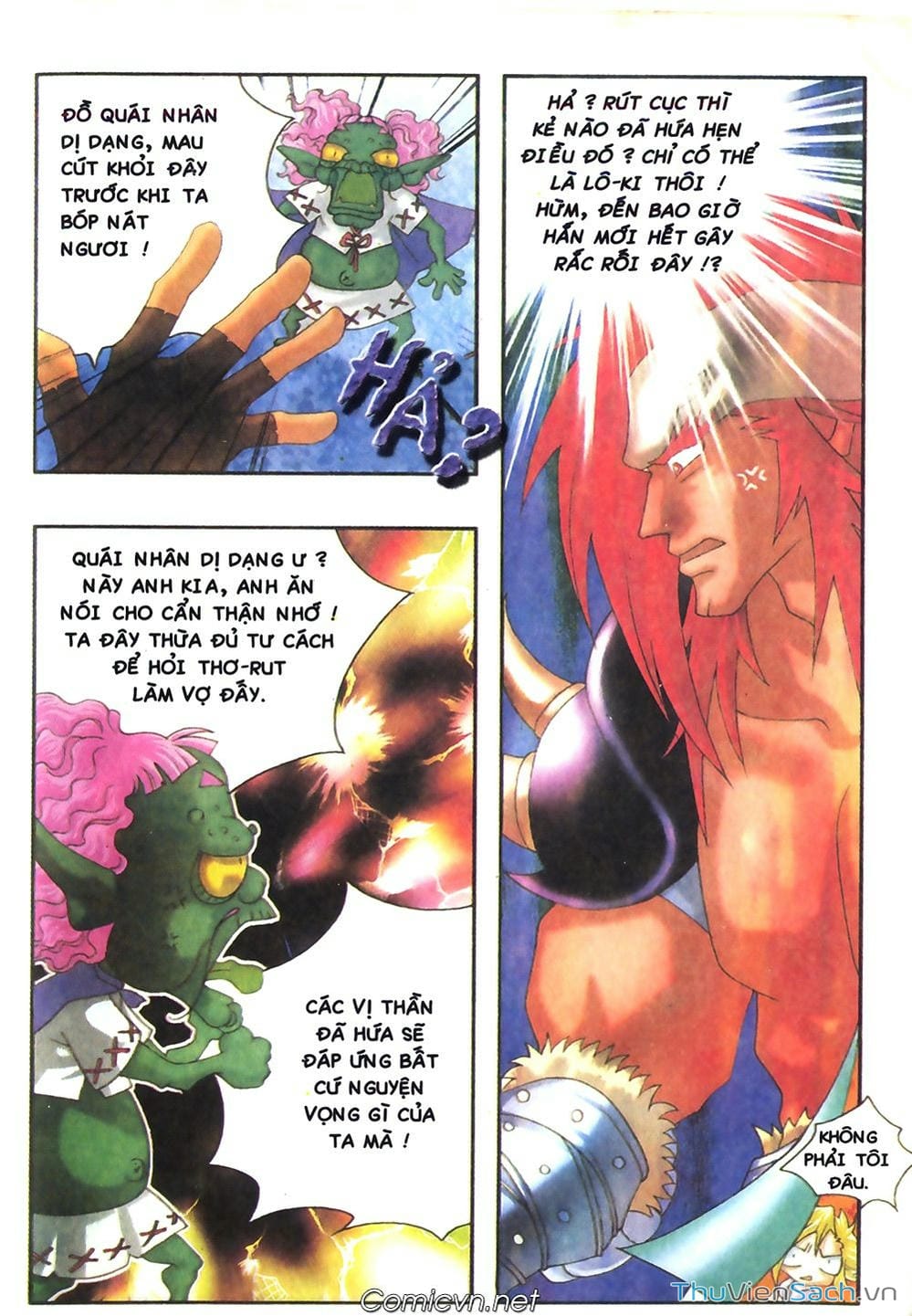 Truyện Tranh Thần Thoại Bắc Âu - Thế Giới Các Vị Thần trang 2