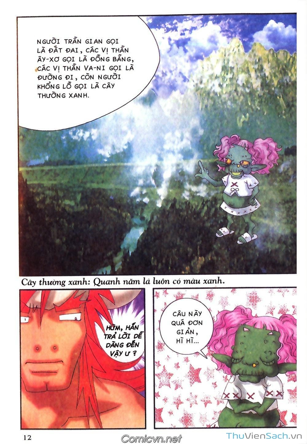 Truyện Tranh Thần Thoại Bắc Âu - Thế Giới Các Vị Thần trang 2