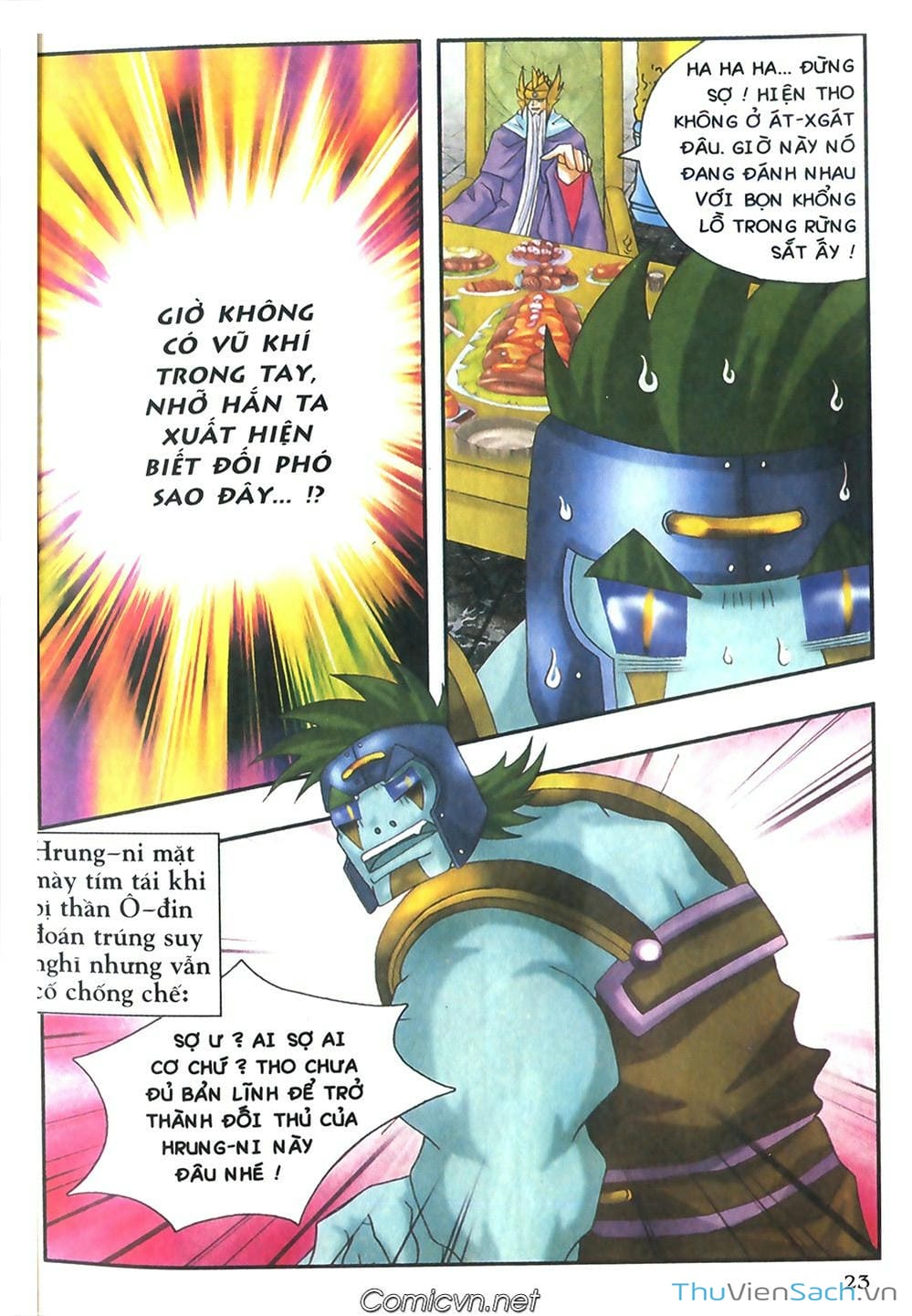 Truyện Tranh Thần Thoại Bắc Âu - Thế Giới Các Vị Thần trang 2