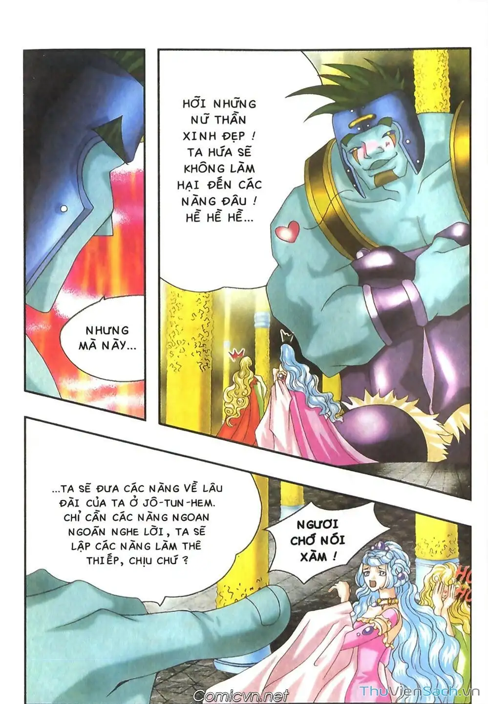 Truyện Tranh Thần Thoại Bắc Âu - Thế Giới Các Vị Thần trang 2