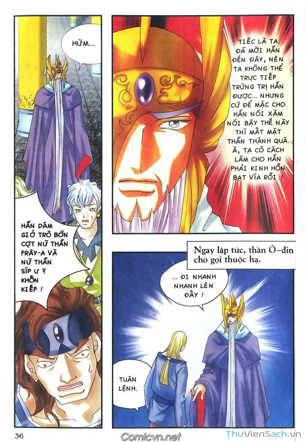 Truyện Tranh Thần Thoại Bắc Âu - Thế Giới Các Vị Thần trang 2