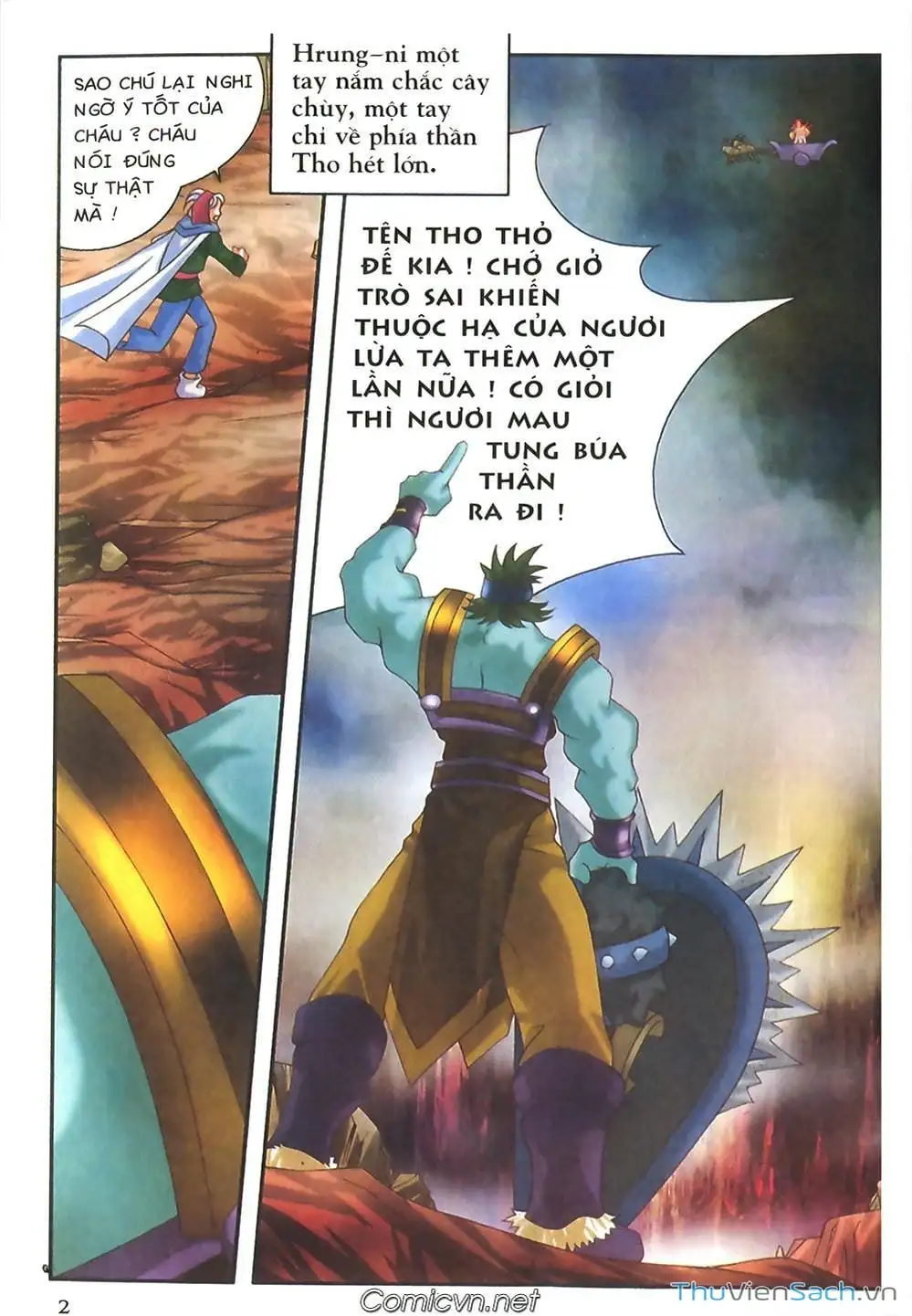 Truyện Tranh Thần Thoại Bắc Âu - Thế Giới Các Vị Thần trang 2