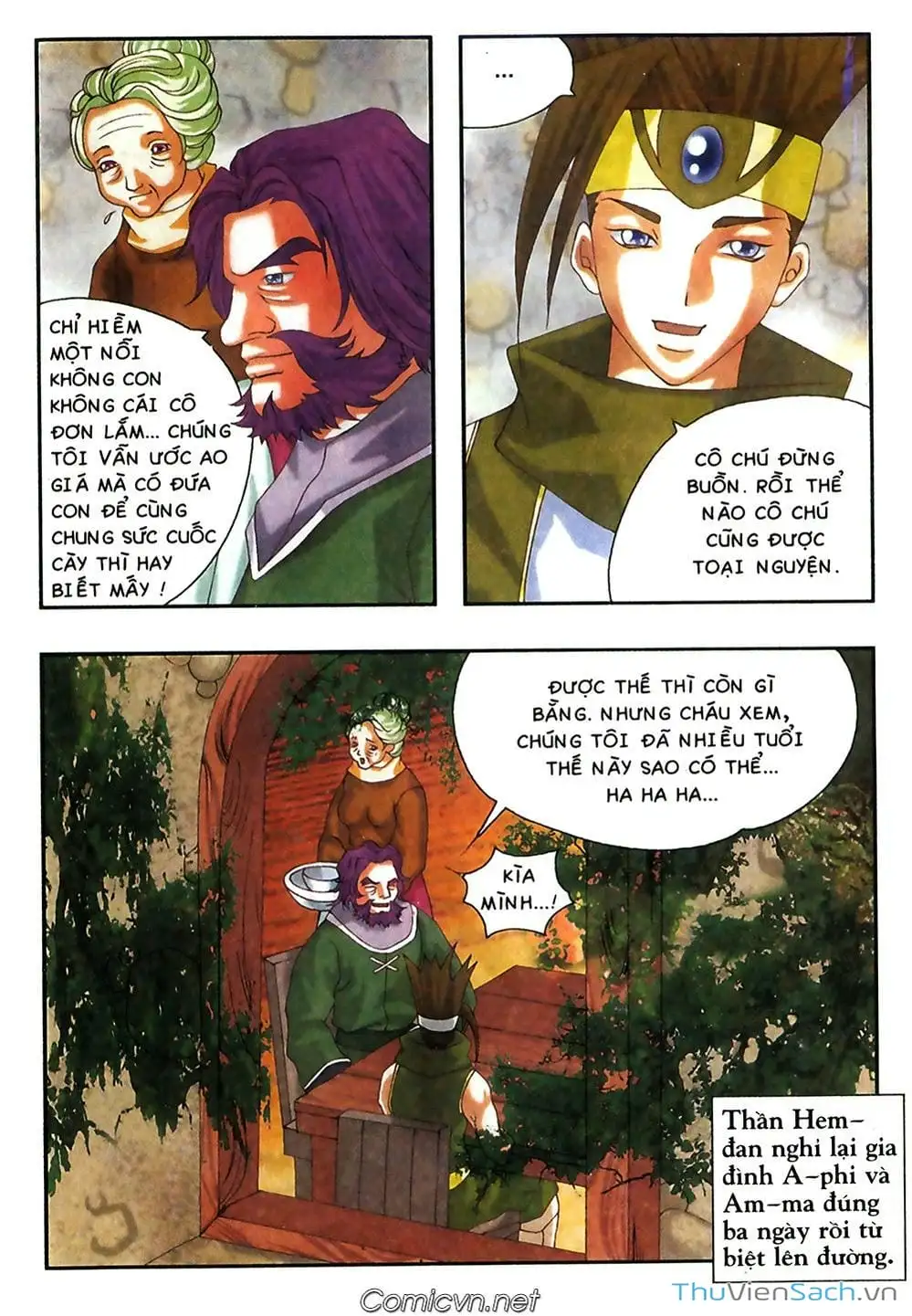 Truyện Tranh Thần Thoại Bắc Âu - Thế Giới Các Vị Thần trang 2