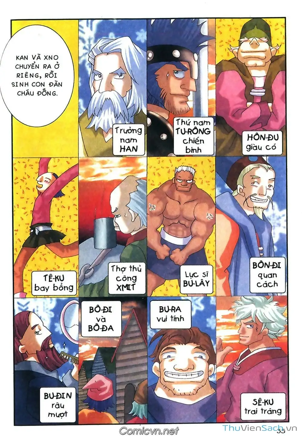 Truyện Tranh Thần Thoại Bắc Âu - Thế Giới Các Vị Thần trang 2