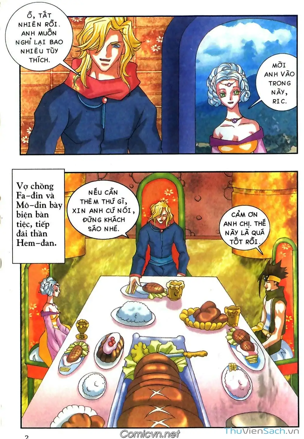 Truyện Tranh Thần Thoại Bắc Âu - Thế Giới Các Vị Thần trang 2