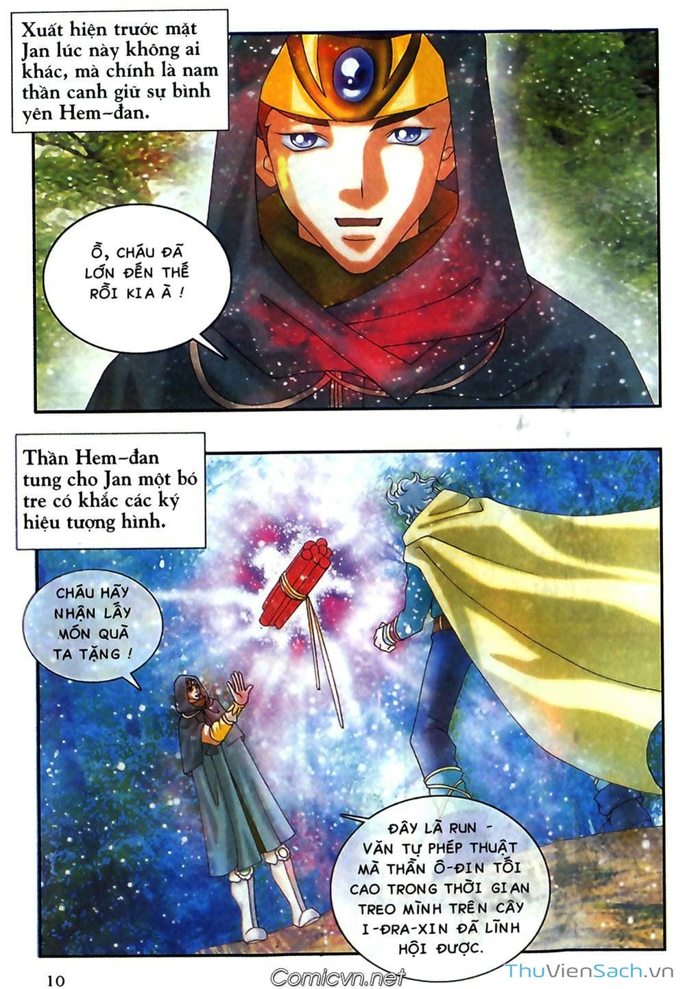 Truyện Tranh Thần Thoại Bắc Âu - Thế Giới Các Vị Thần trang 2