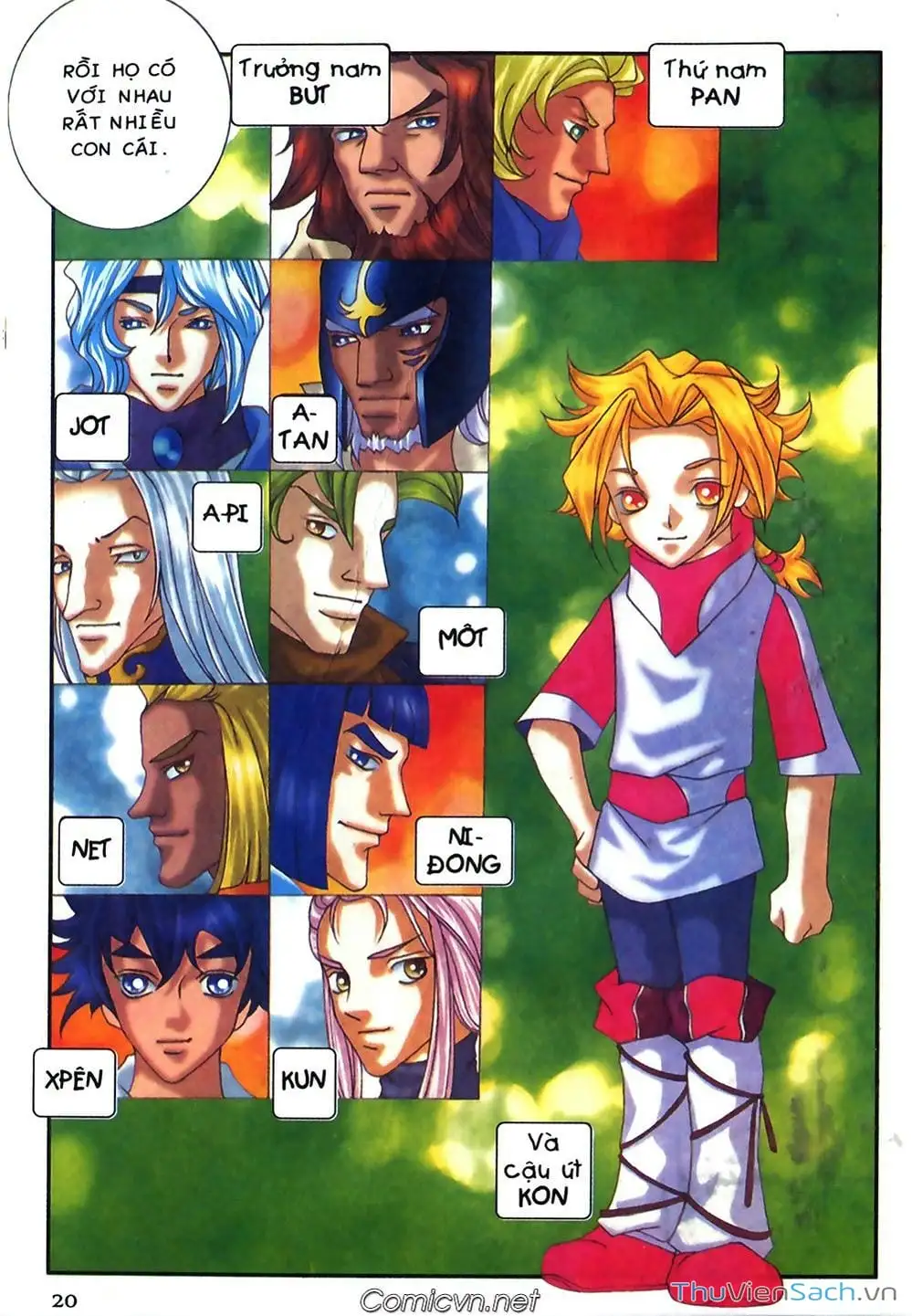 Truyện Tranh Thần Thoại Bắc Âu - Thế Giới Các Vị Thần trang 2