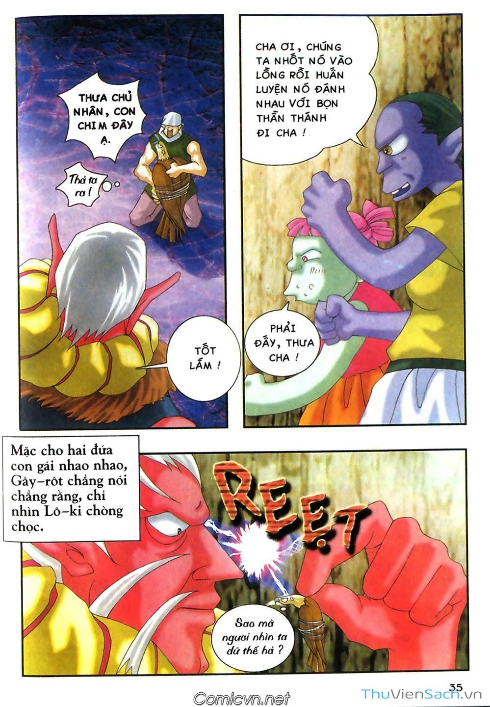 Truyện Tranh Thần Thoại Bắc Âu - Thế Giới Các Vị Thần trang 2