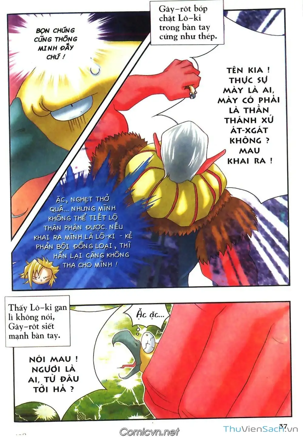 Truyện Tranh Thần Thoại Bắc Âu - Thế Giới Các Vị Thần trang 2