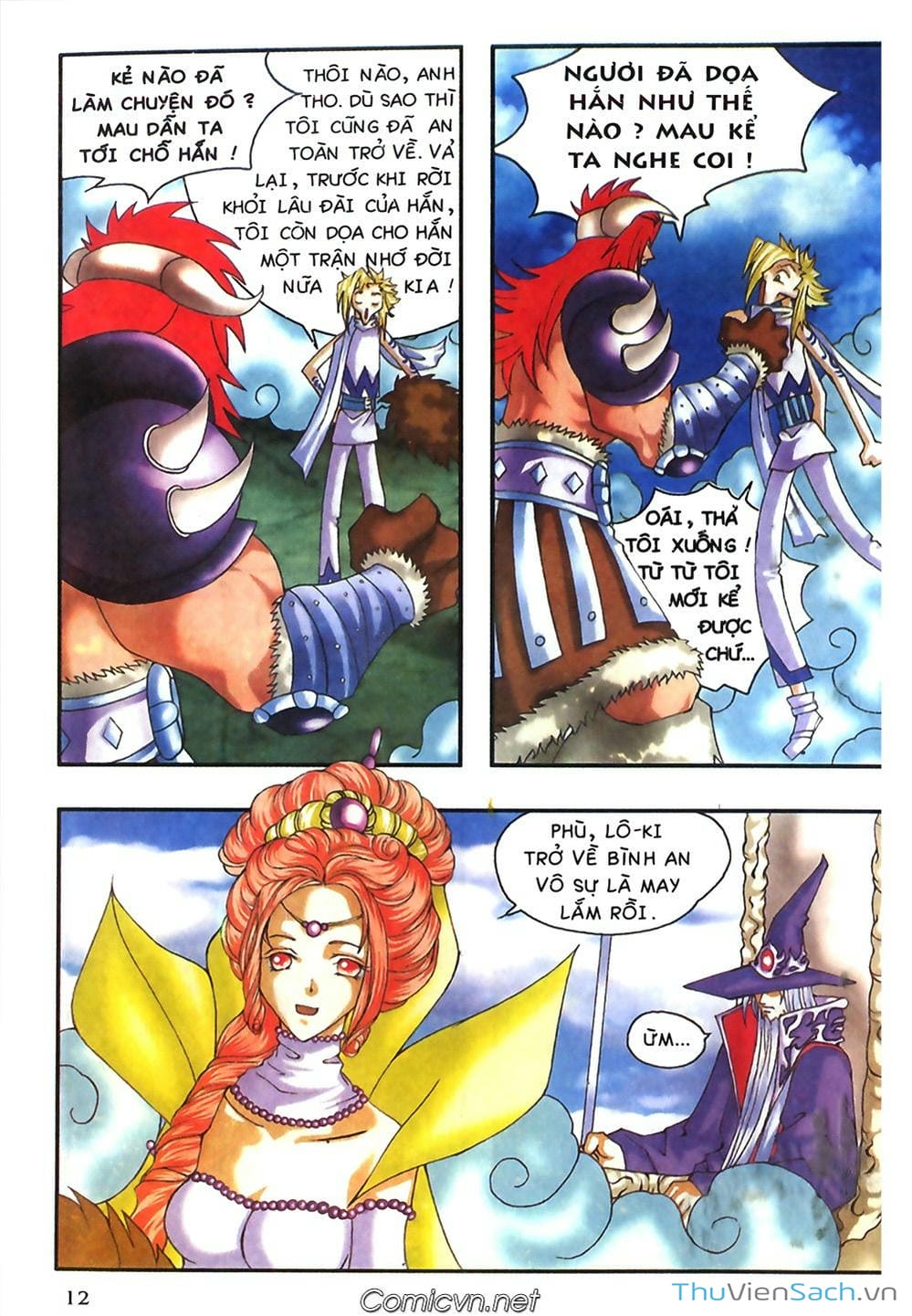 Truyện Tranh Thần Thoại Bắc Âu - Thế Giới Các Vị Thần trang 2