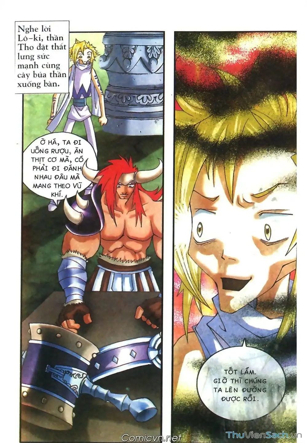 Truyện Tranh Thần Thoại Bắc Âu - Thế Giới Các Vị Thần trang 2