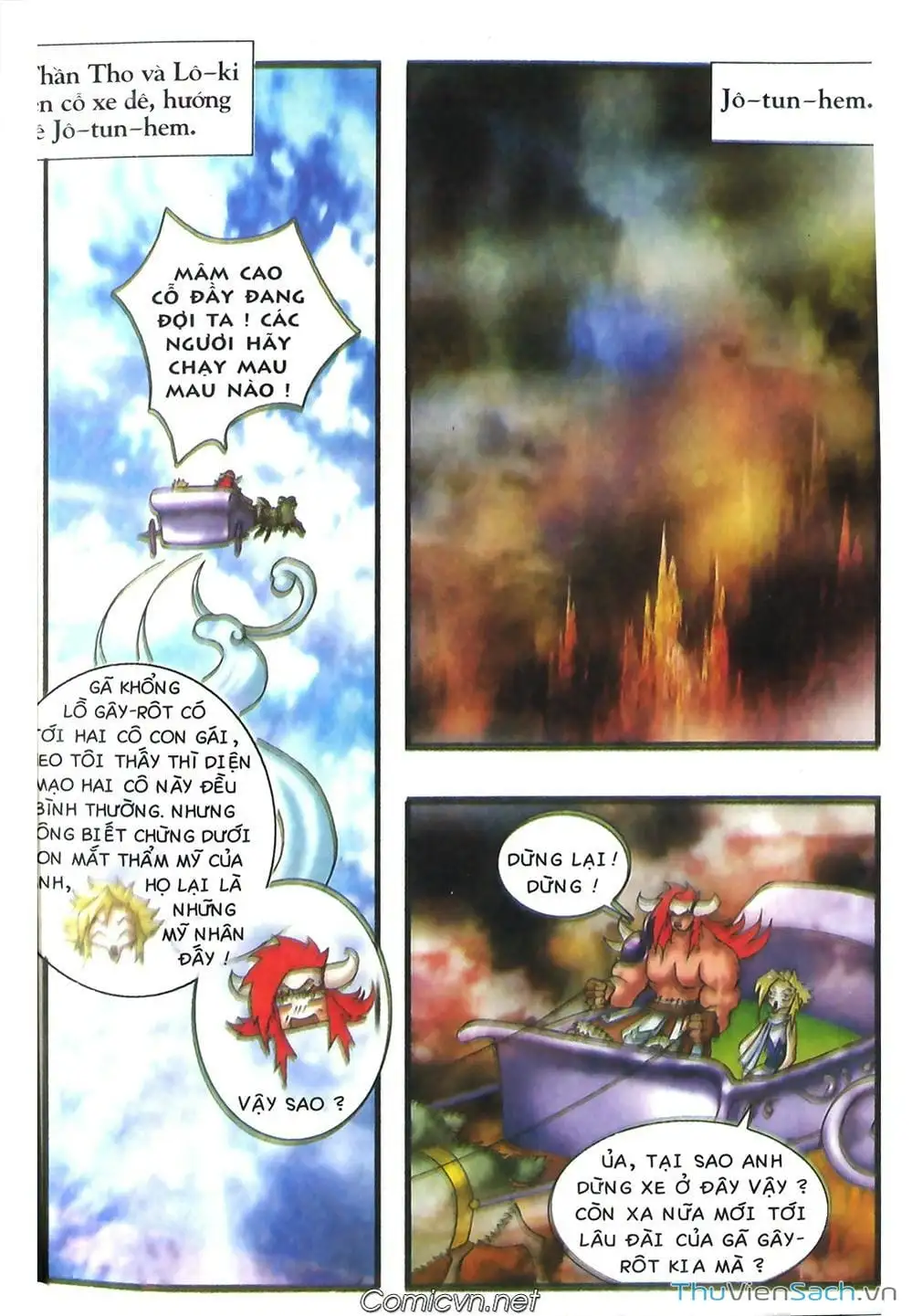 Truyện Tranh Thần Thoại Bắc Âu - Thế Giới Các Vị Thần trang 2