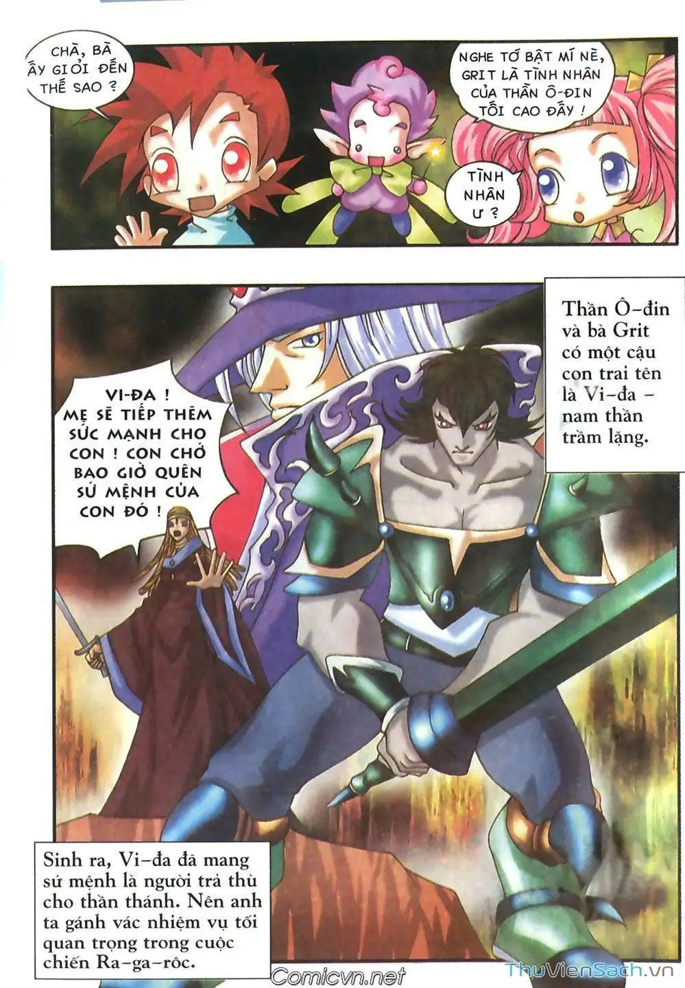 Truyện Tranh Thần Thoại Bắc Âu - Thế Giới Các Vị Thần trang 2